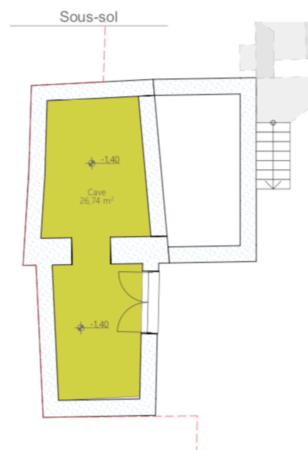Morancé - Maison à rénover d'environ 65 m²