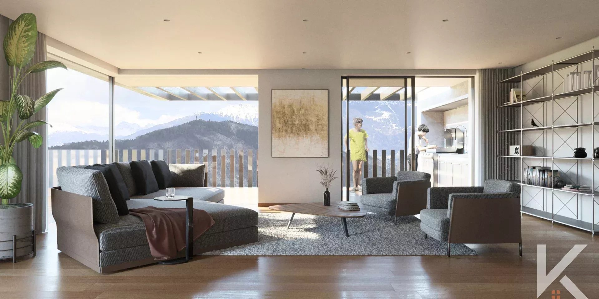 Magnifique villa mitoyenne dans un quartier résidentiel