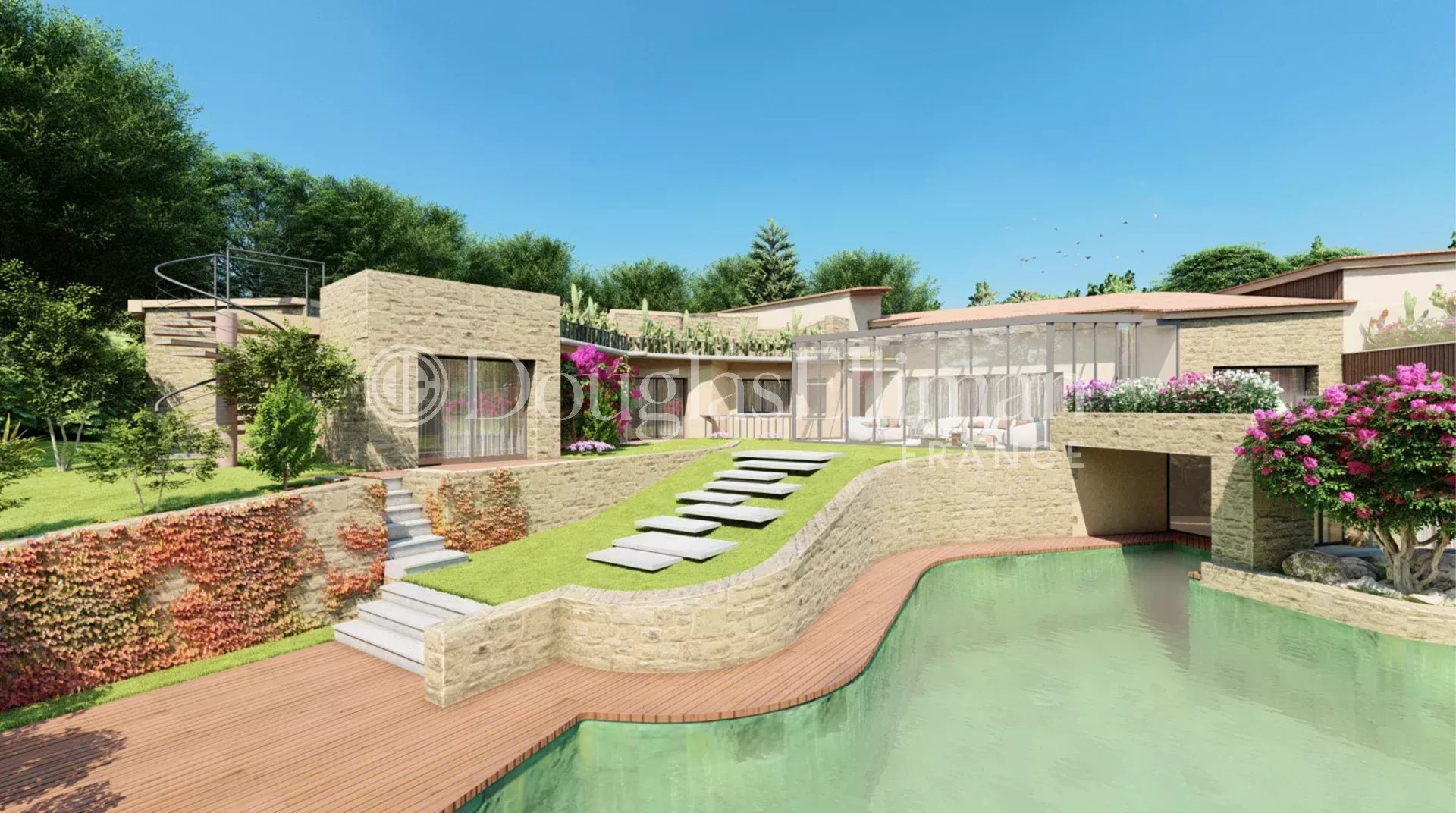 MOUGINS – Superbe projet de rénovation dans le domaine des Parcs de Mougins - Image nᵒ2