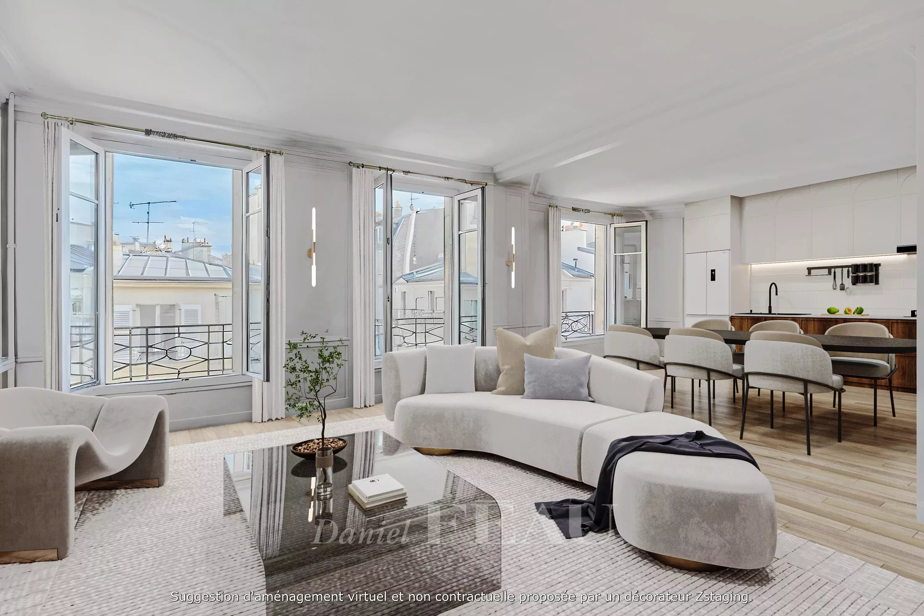 Paris 7th District – A sunny 3/4 bed apartment