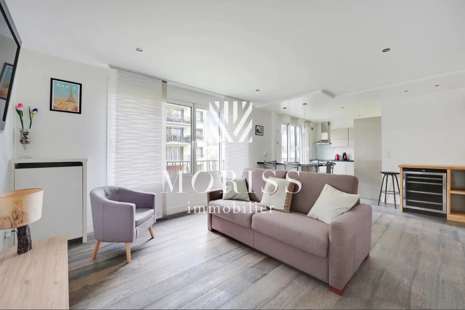 APPARTEMENT PARIS 16ÈME / 2 PIÈCES / LAMBALLE / - Image 1