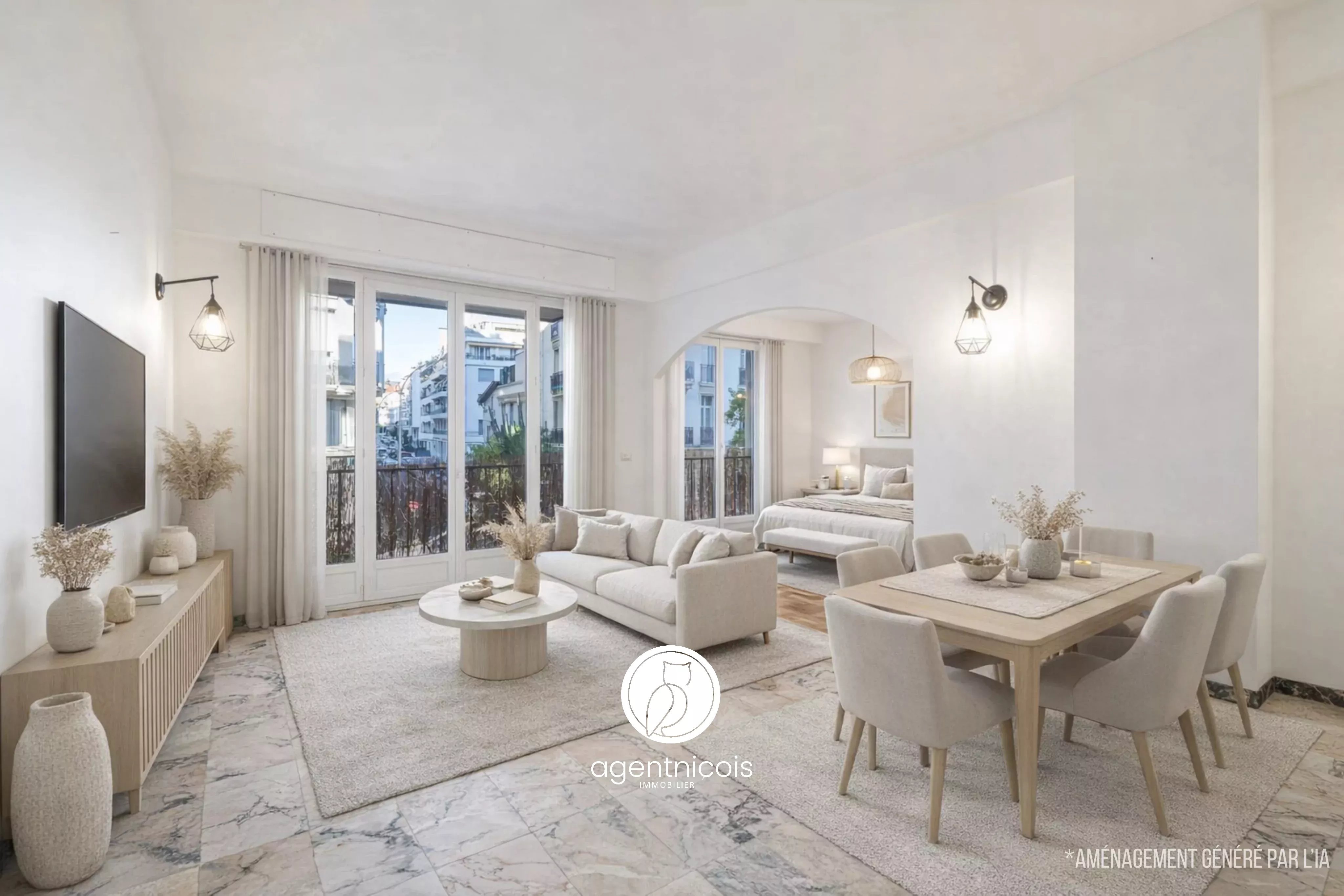 Agence immobilière de 