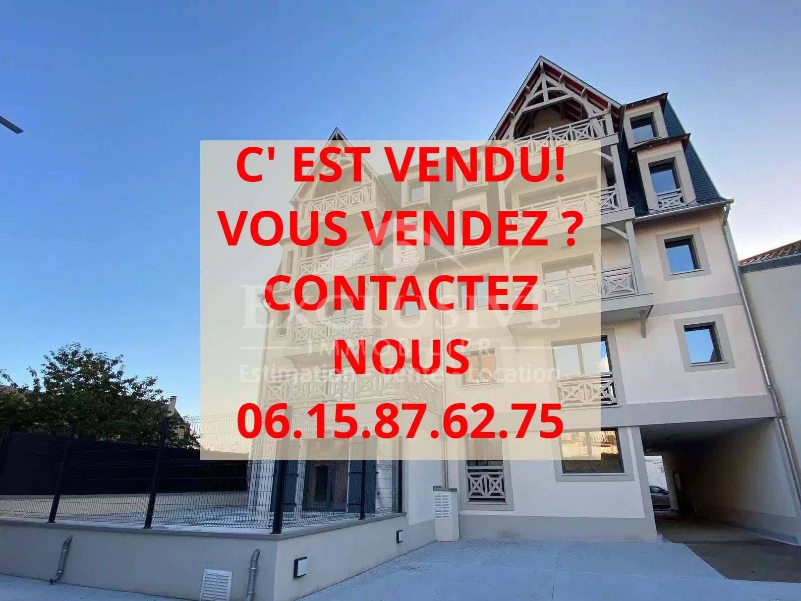 DEAUVILLE 2 PIECES NEUF CENTRE VILLE
