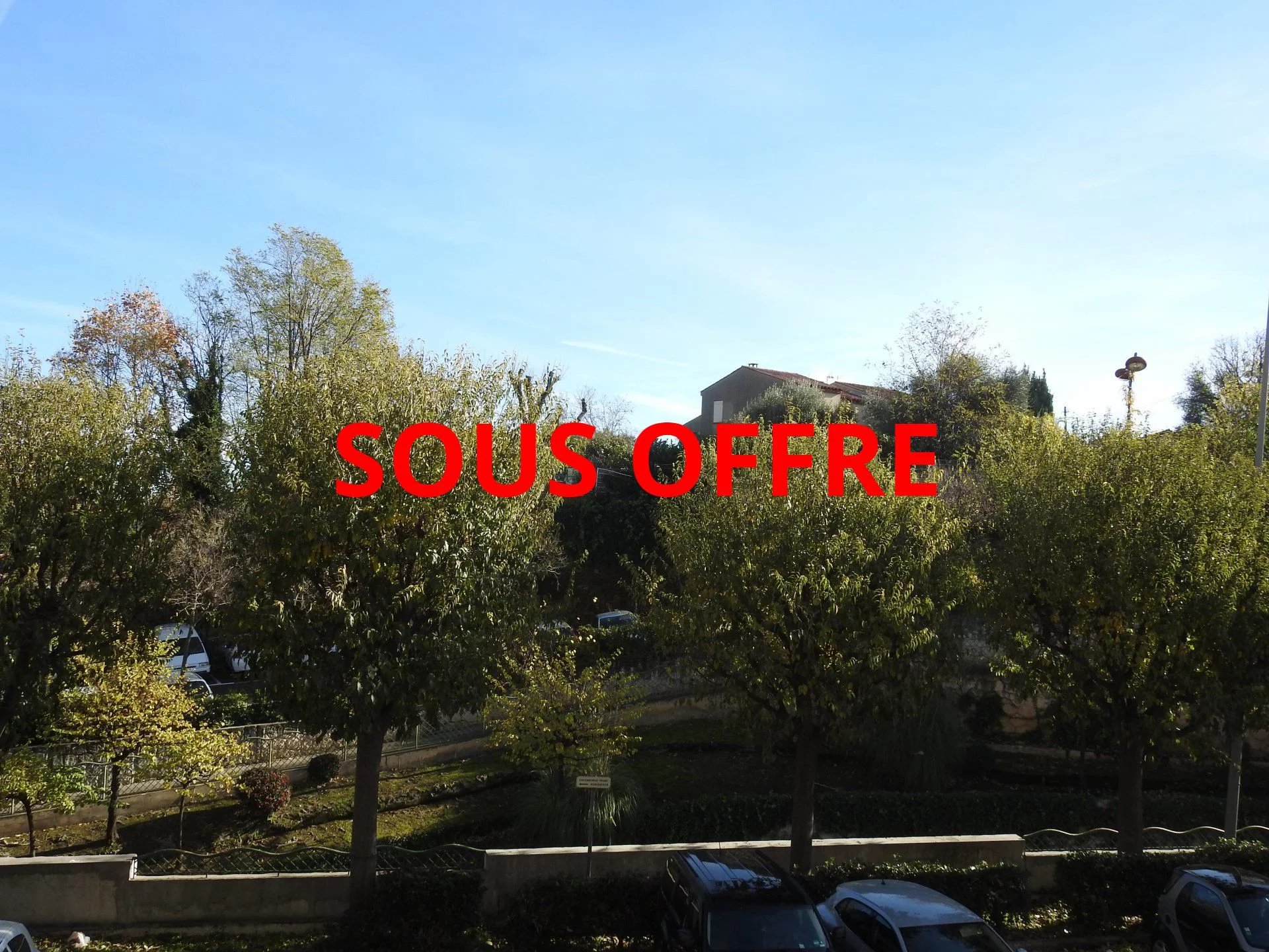 GRASSE Vue dégagée