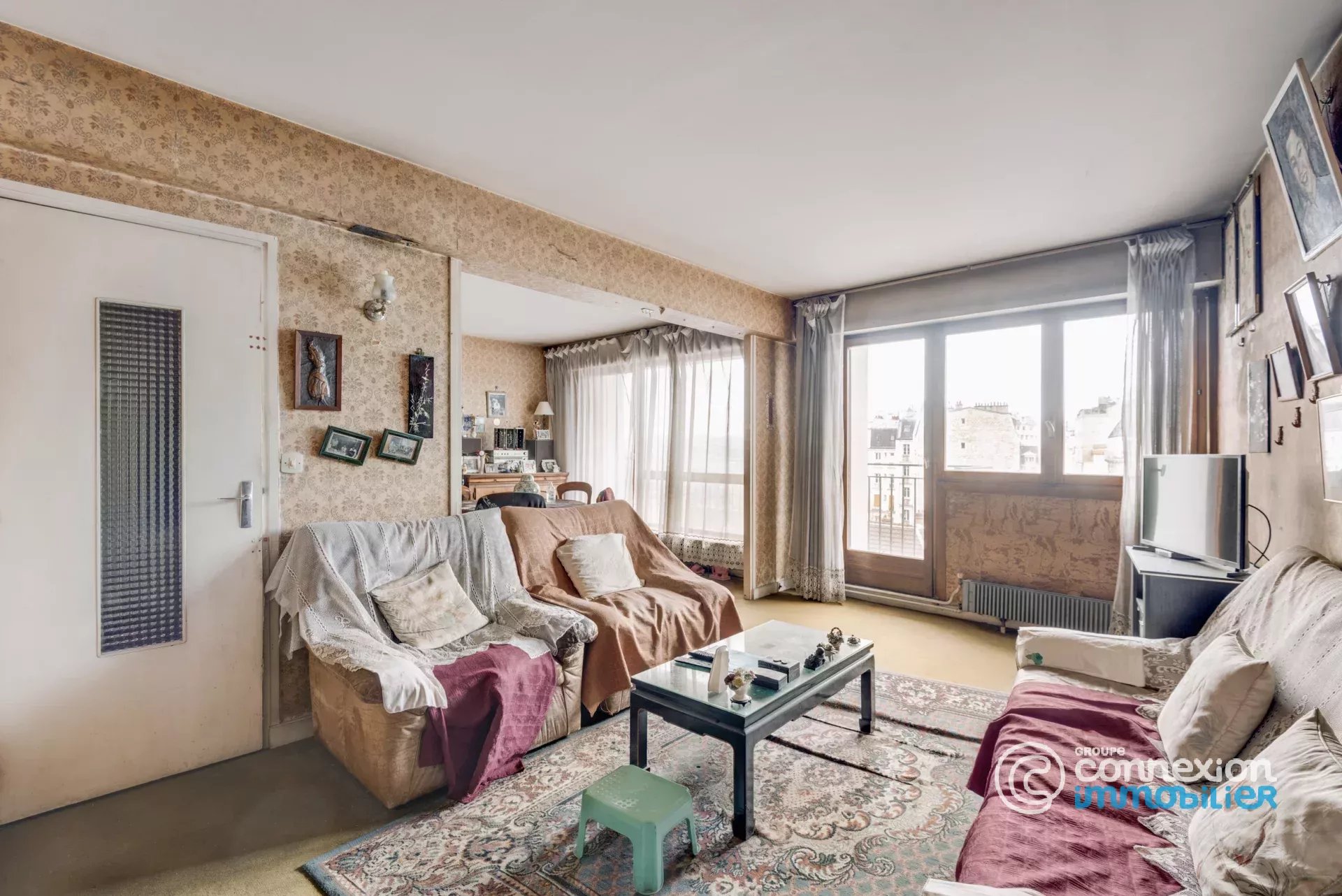 6e ascenseur, balcon