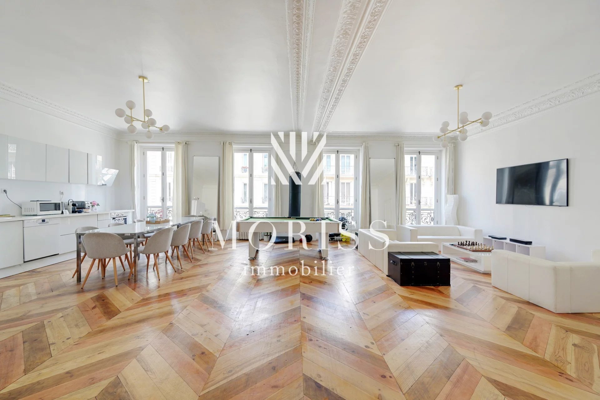 APPARTEMENT 5 PIECES- 75009 PARIS- QUARTIER TREVISE - Image Array