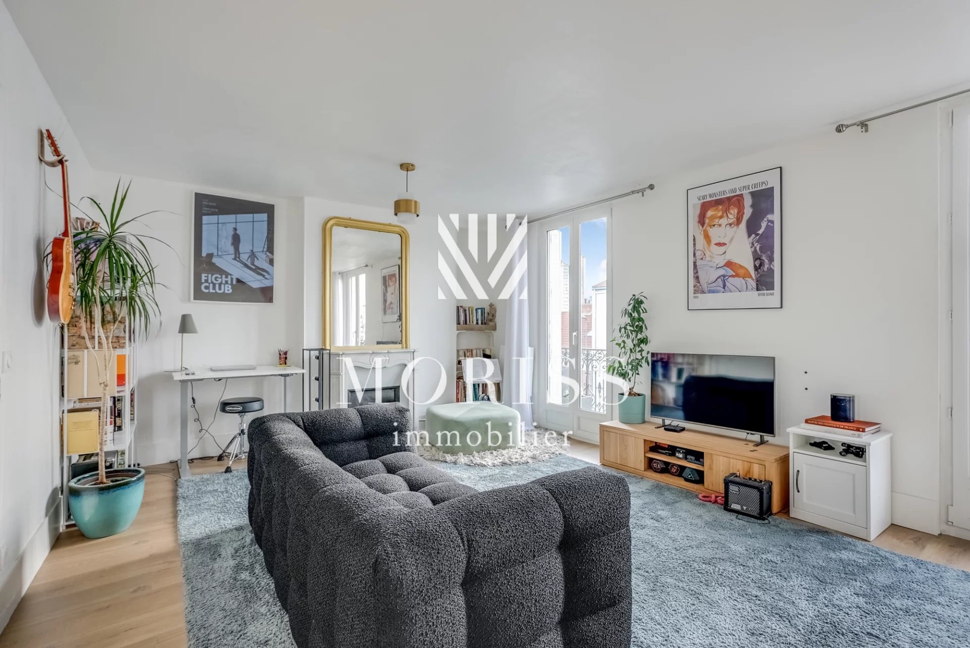 MAGNIFIQUE DERNIER ETAGE / DOUBLE SEJOUR / LUMINEUX / METRO 13 - Image Array