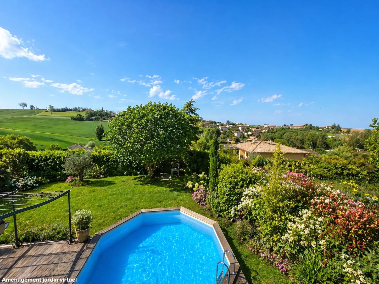 Maison 185m² avec piscine et garage