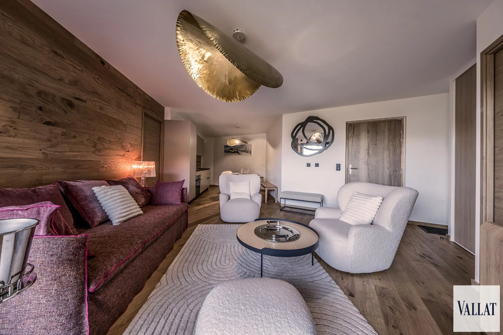 2-Zimmer-Wohnung von 64 m2 in neuer Residenz in Courchevel Moriond