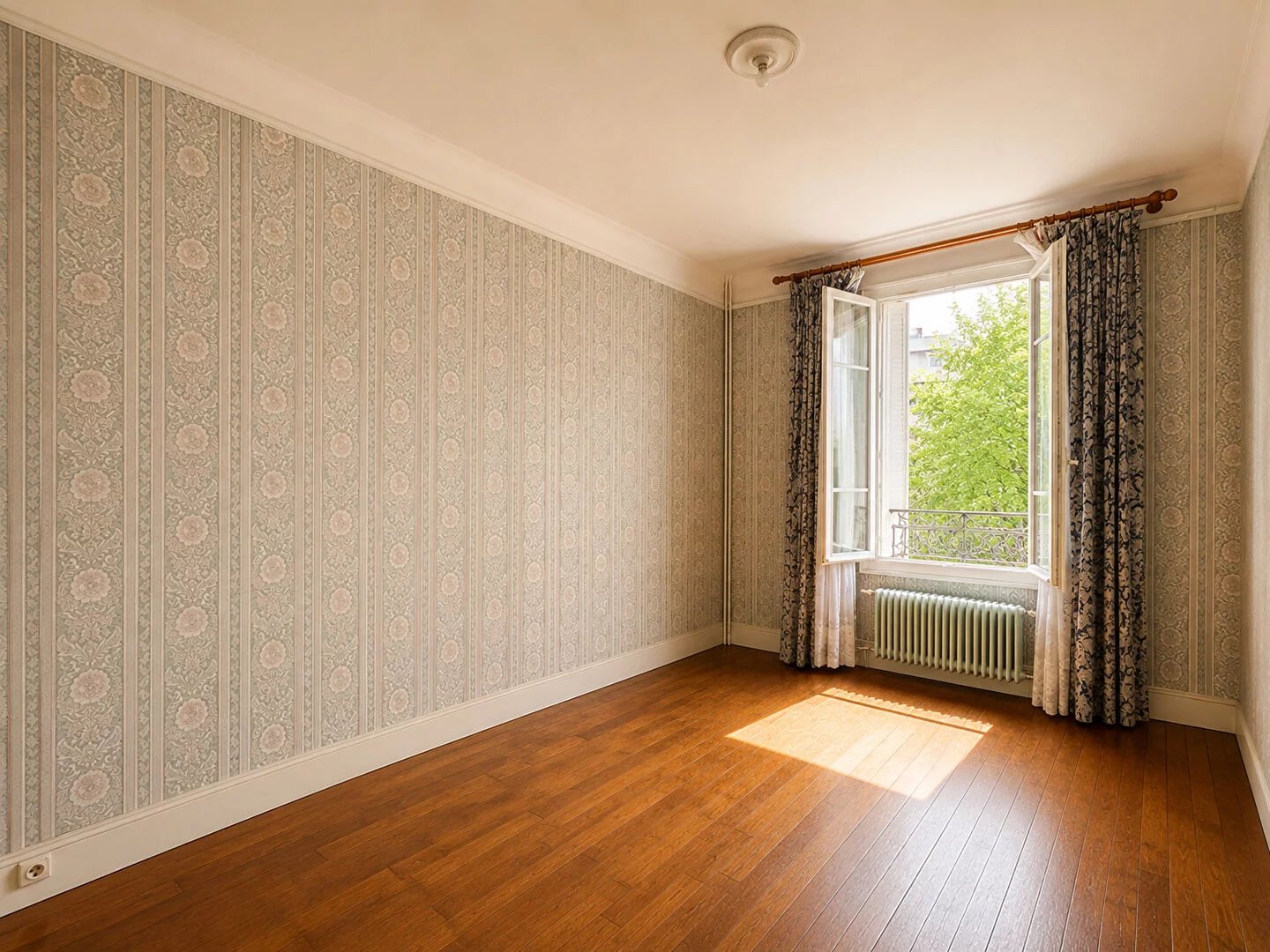 3 pièces de 49.95m²  sur Alfortville sud avec cave et box voiture