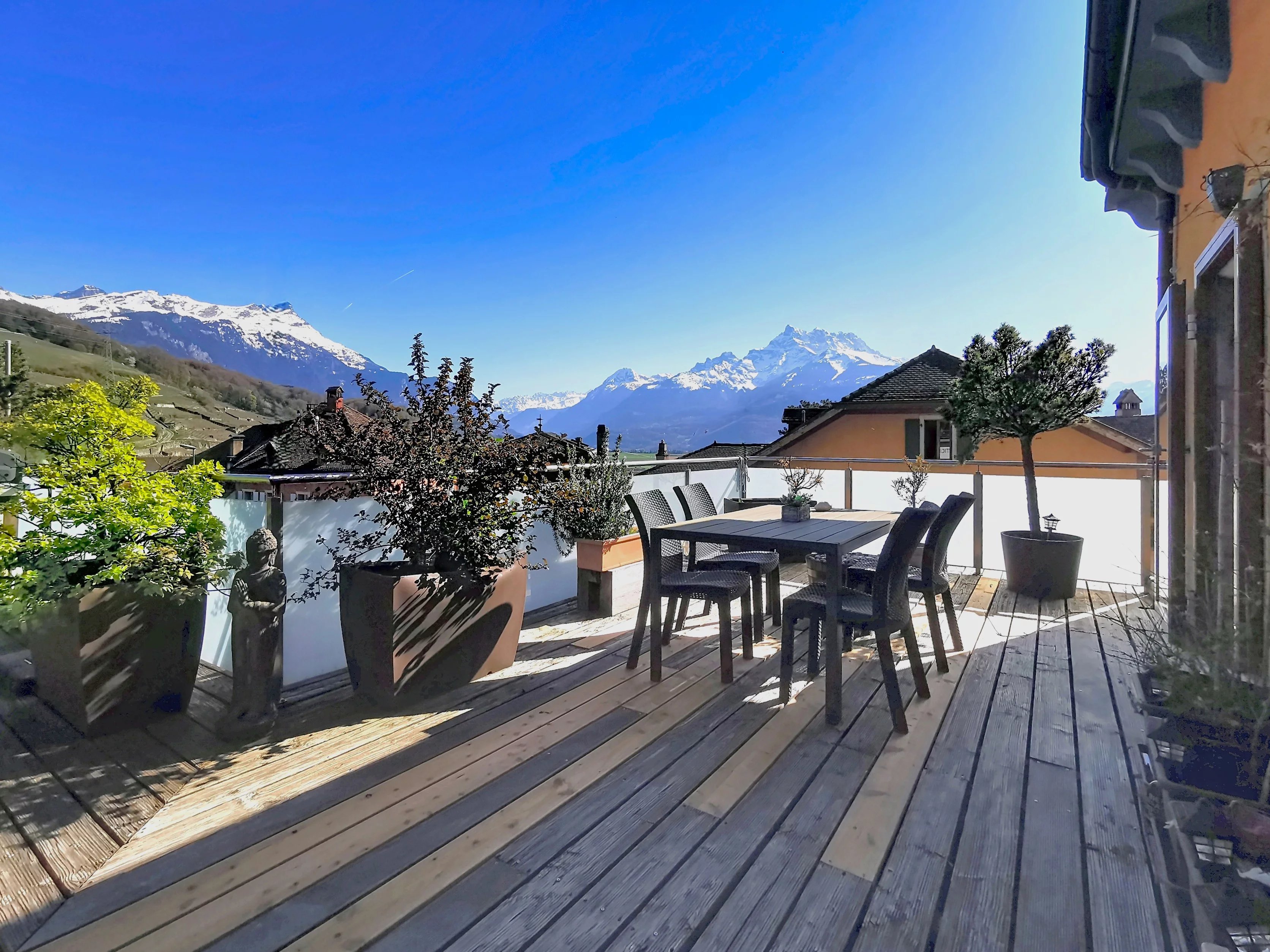 Charmant duplex avec vue sur les Dents du Midi !