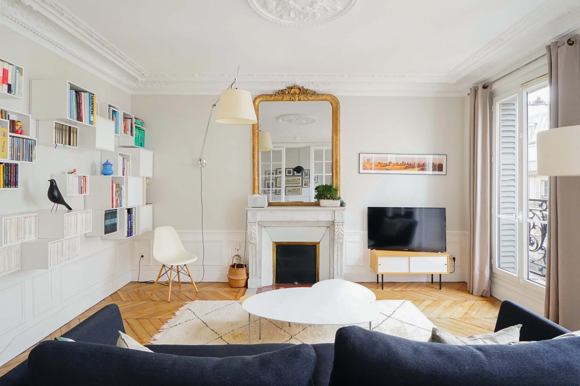 Paris 17e - SQUARE DES BATIGNOLLES / BROCHANT