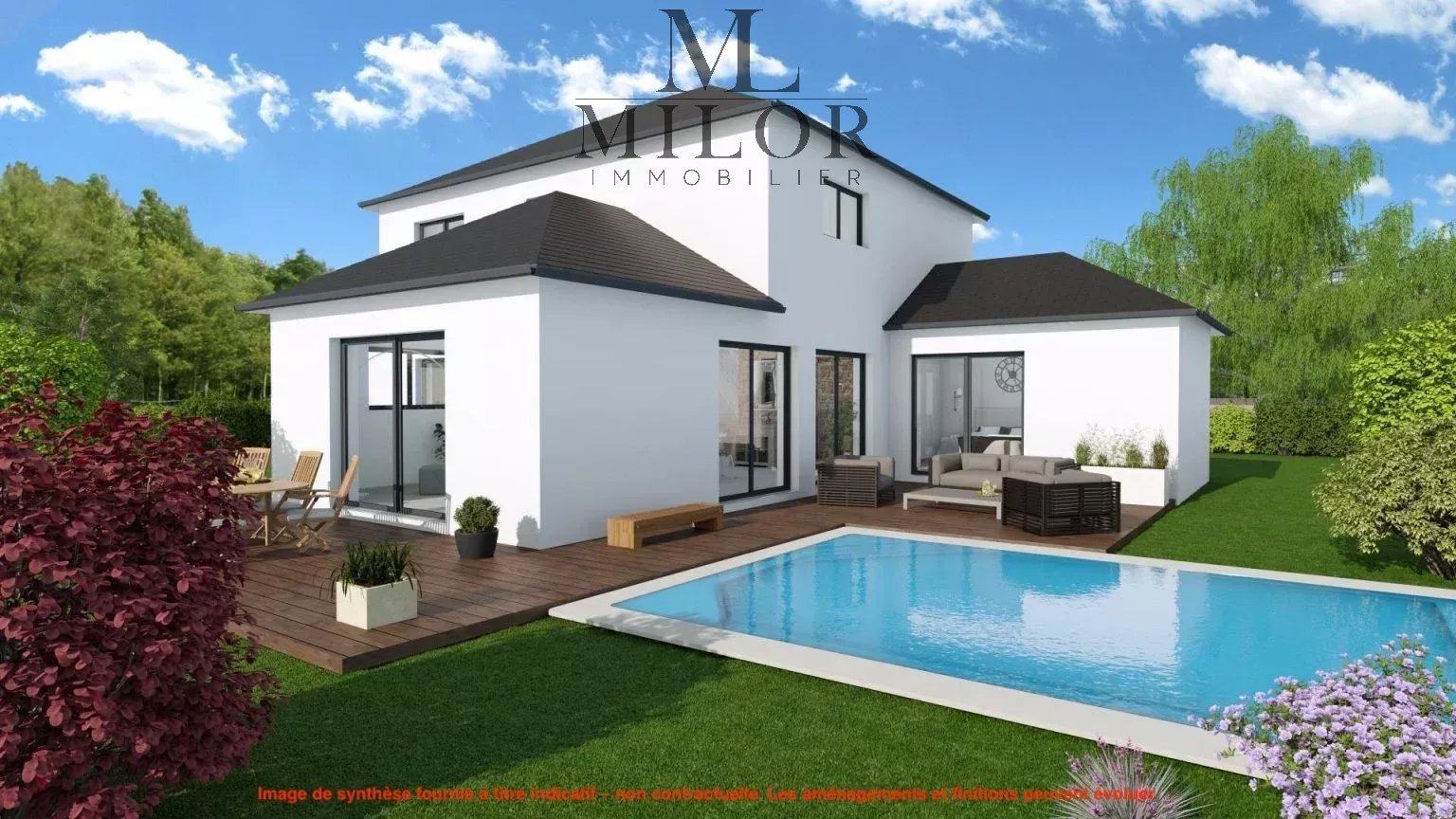 MAISON - PISCINE - CALME