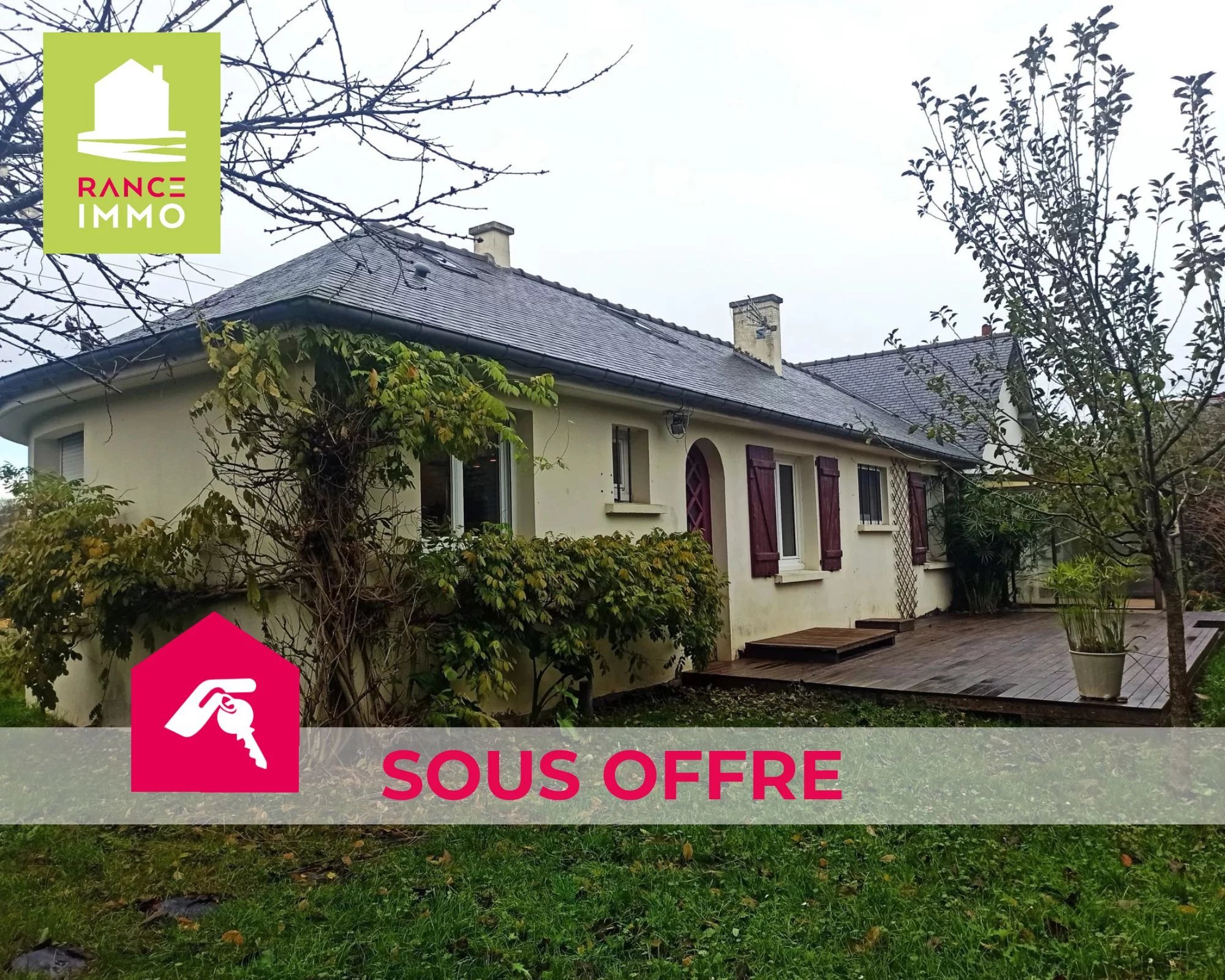 EXCLUSIVITE RANCE IMMO – PLOUER SUR RANCE