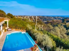 ATYPICAL VILLA WITH SEA VIEW IN SAINT PAUL DE VENCE — photo 1 of 7