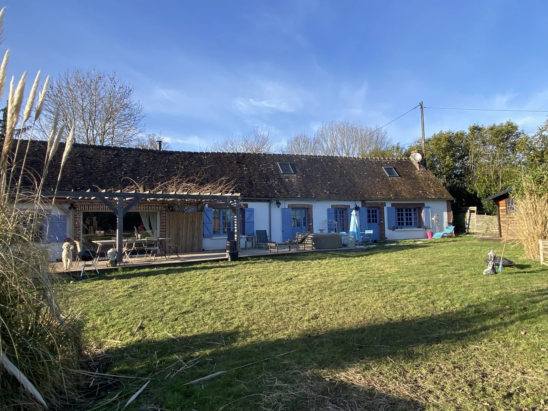 Charmante longère restaurée en Normandie