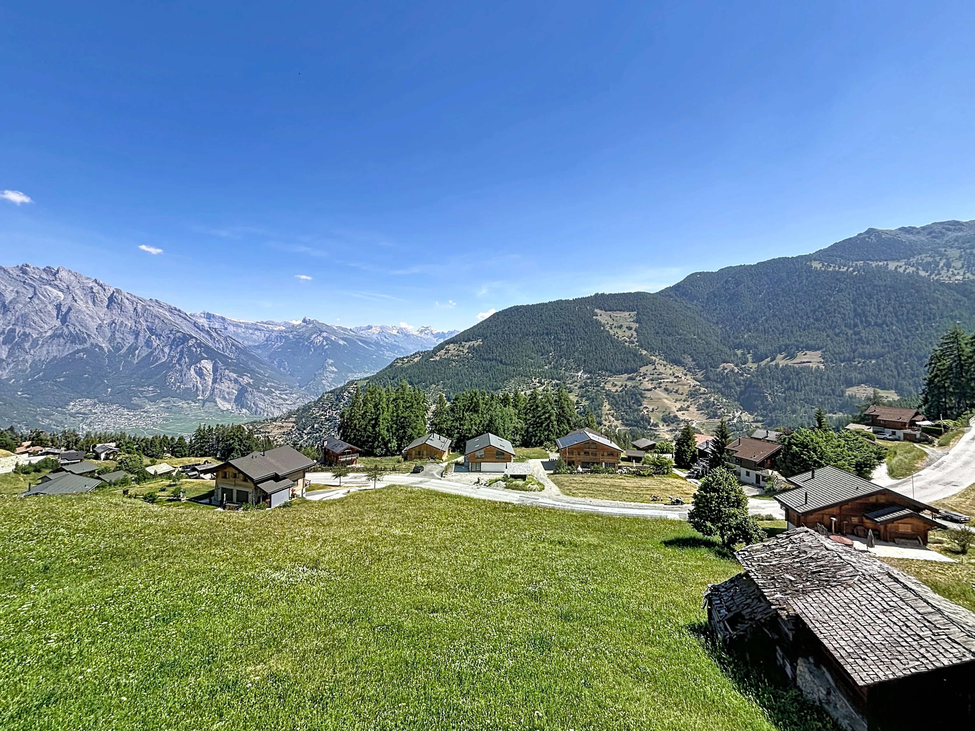 Chalet avec vue à couper le souffle