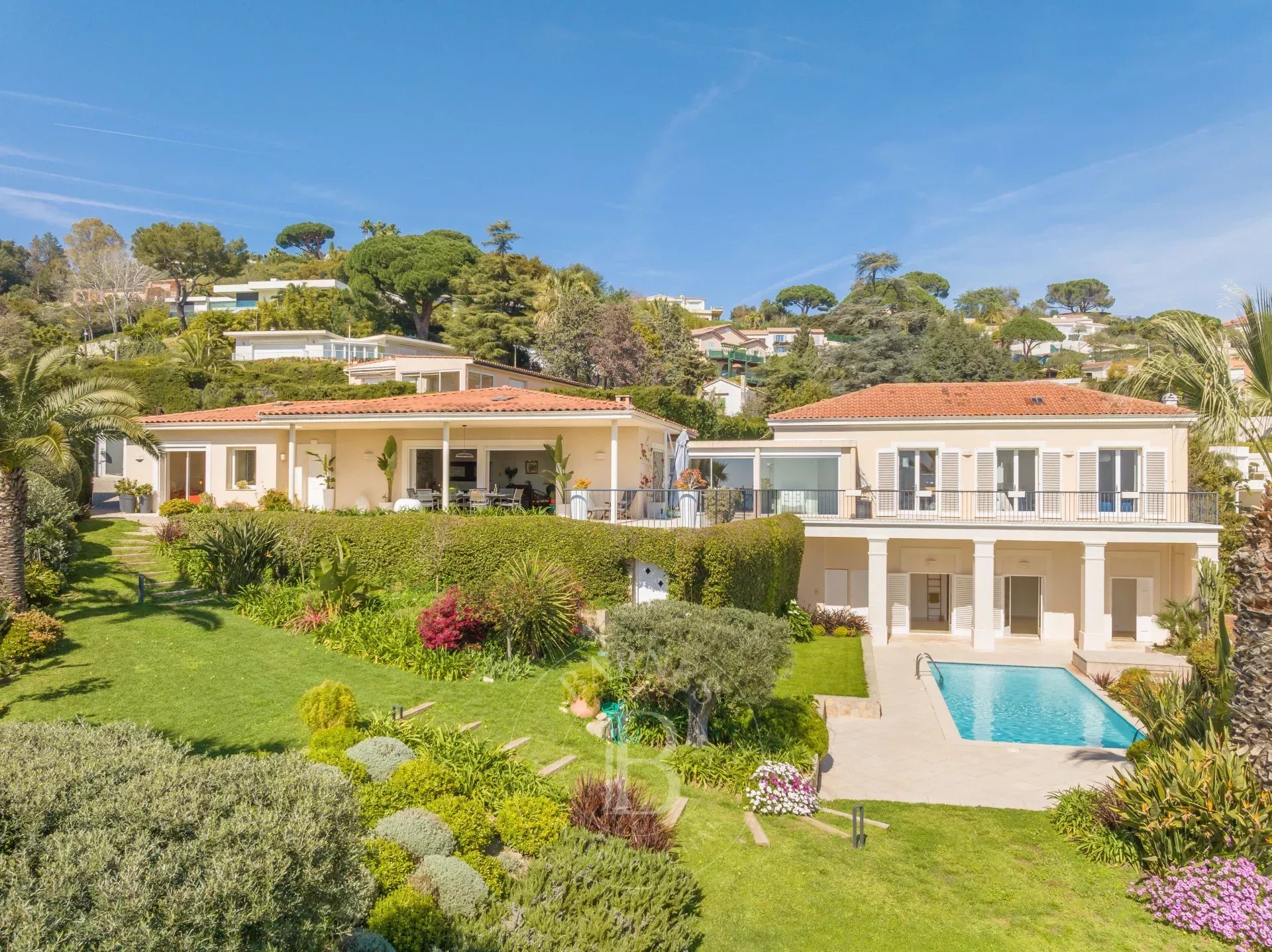 CANNES  CROIX DES GARDES - BELLE EPOQUE VILLA - PANORAMIC SEA VIEW