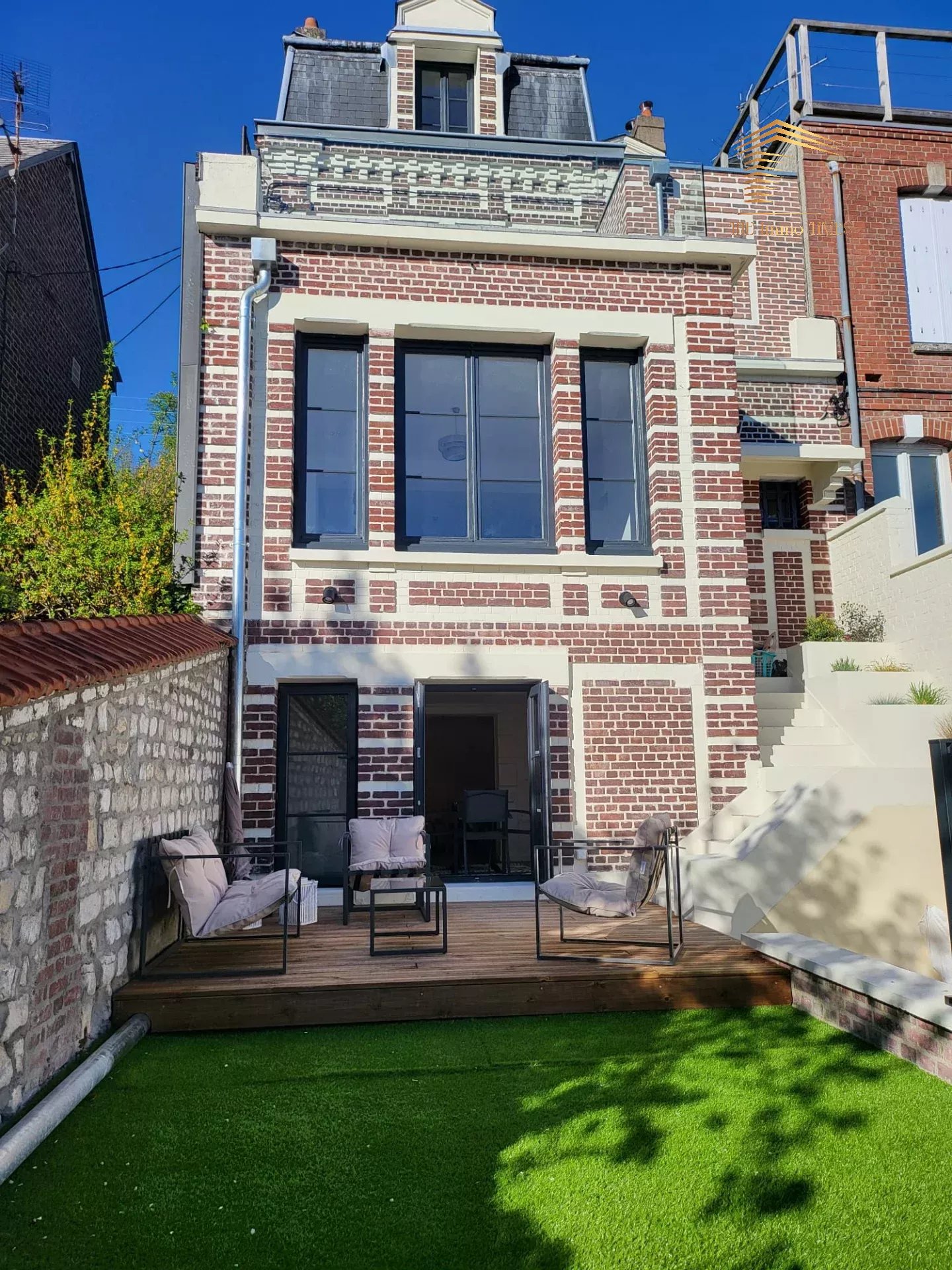 🔥 Quartier saint Gervais – Maison 138 m² entièrement rénovée avec vue panoramique sur Rouen 🏡✨