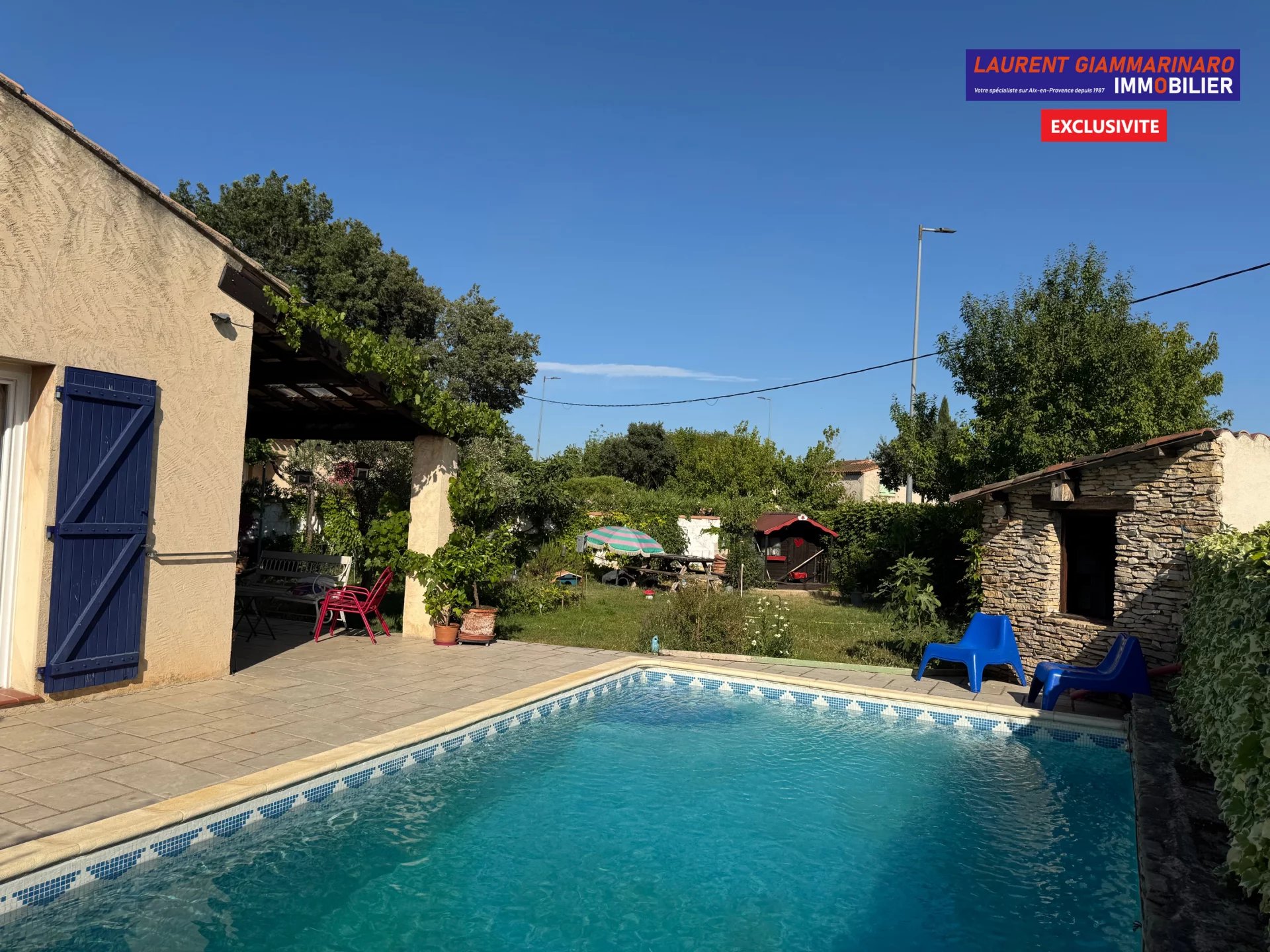 AIX LES MILLES MAISON TYPE 6 AVEC PISCINE