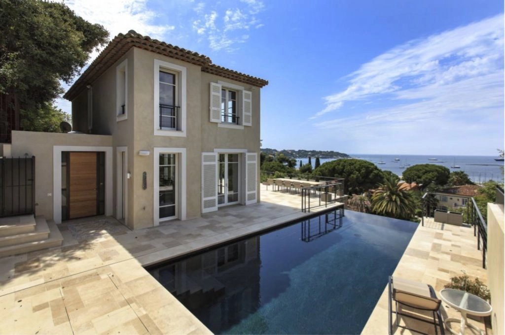 SUPER VILLA WITH SEA VIEW ON GALLICE HARBOR -CAP D'ANTIBES