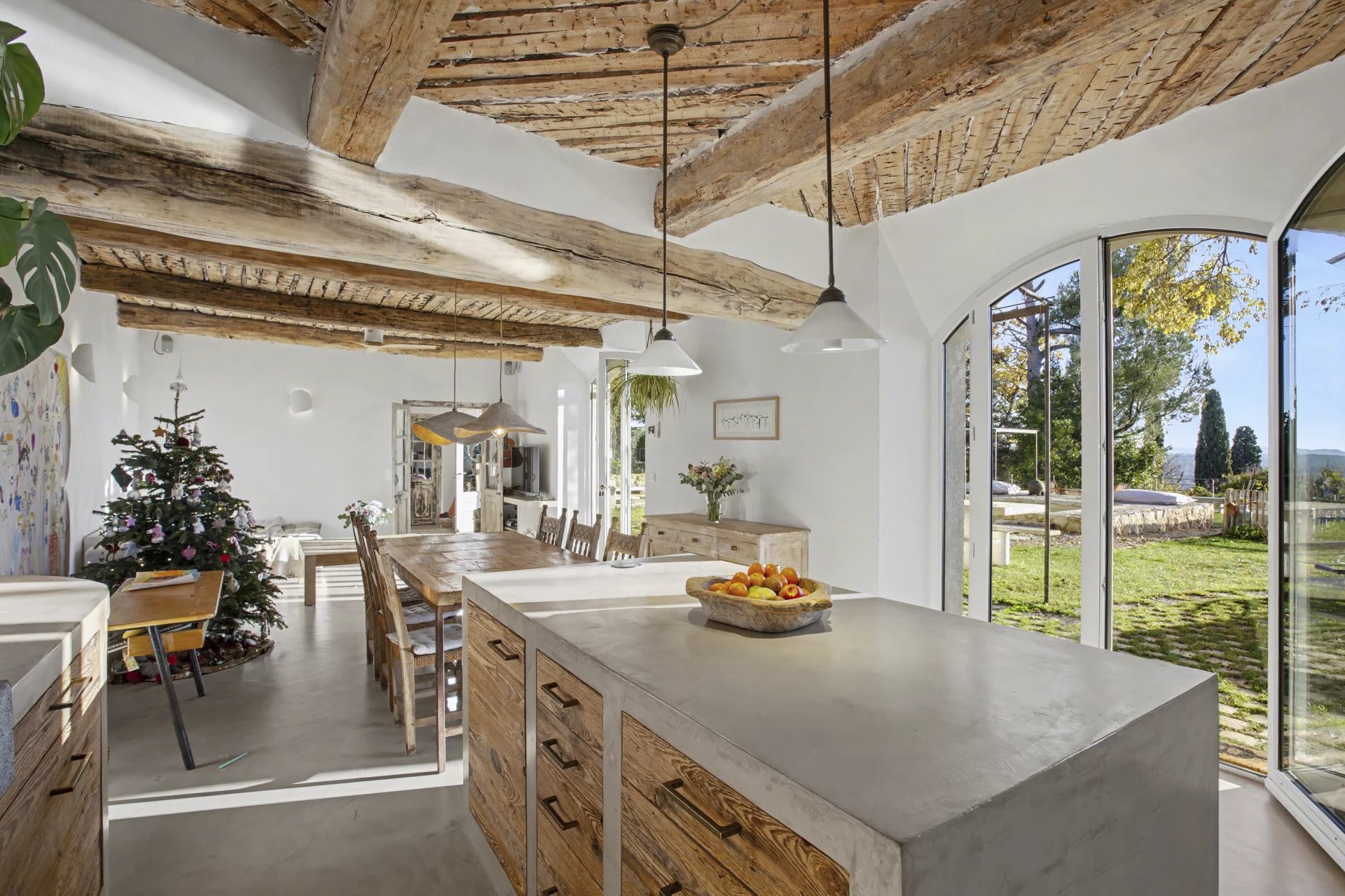 Renovated stone house with views and walking distance to the village - Fayence