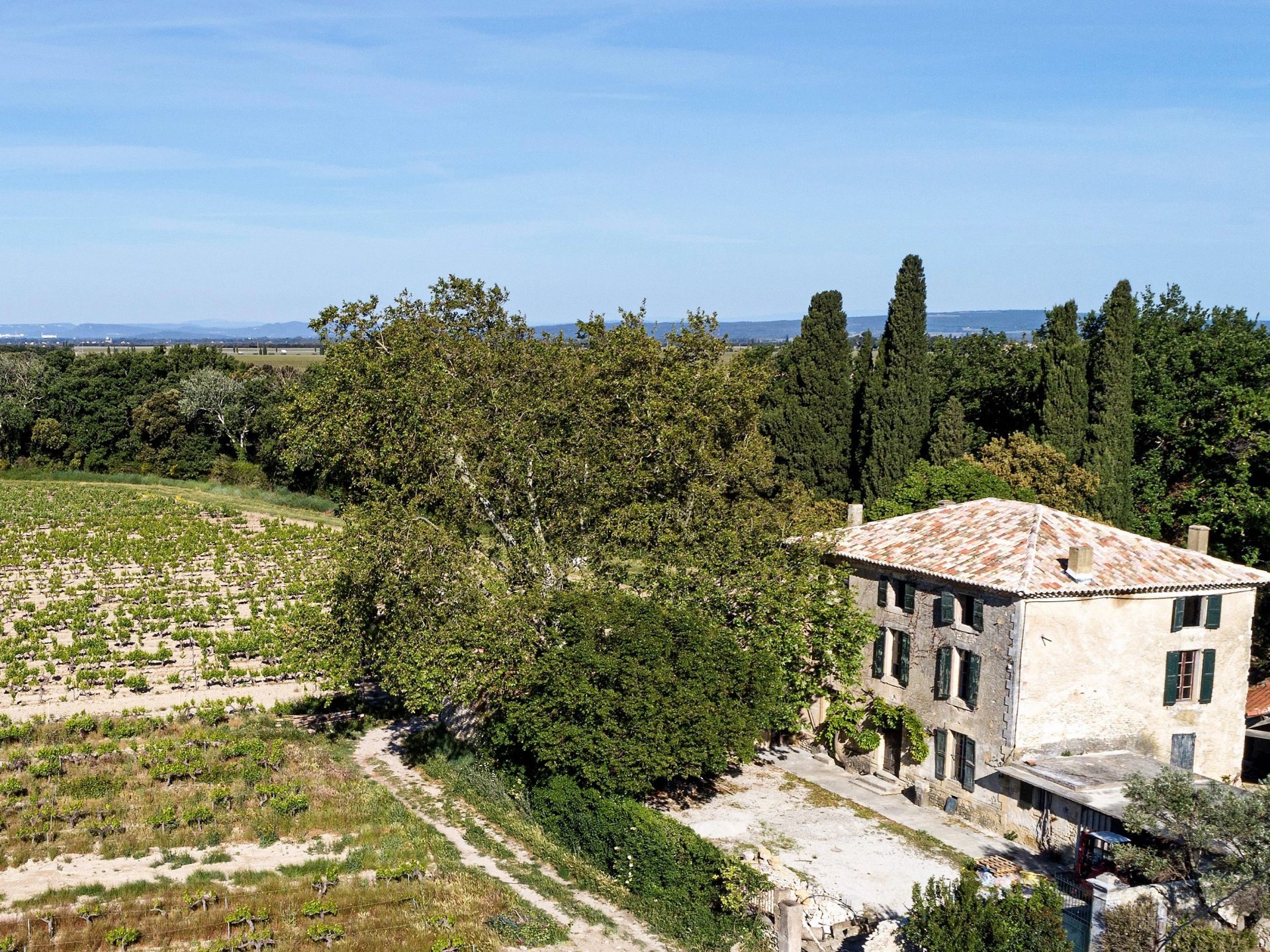 Demeure avec vignes