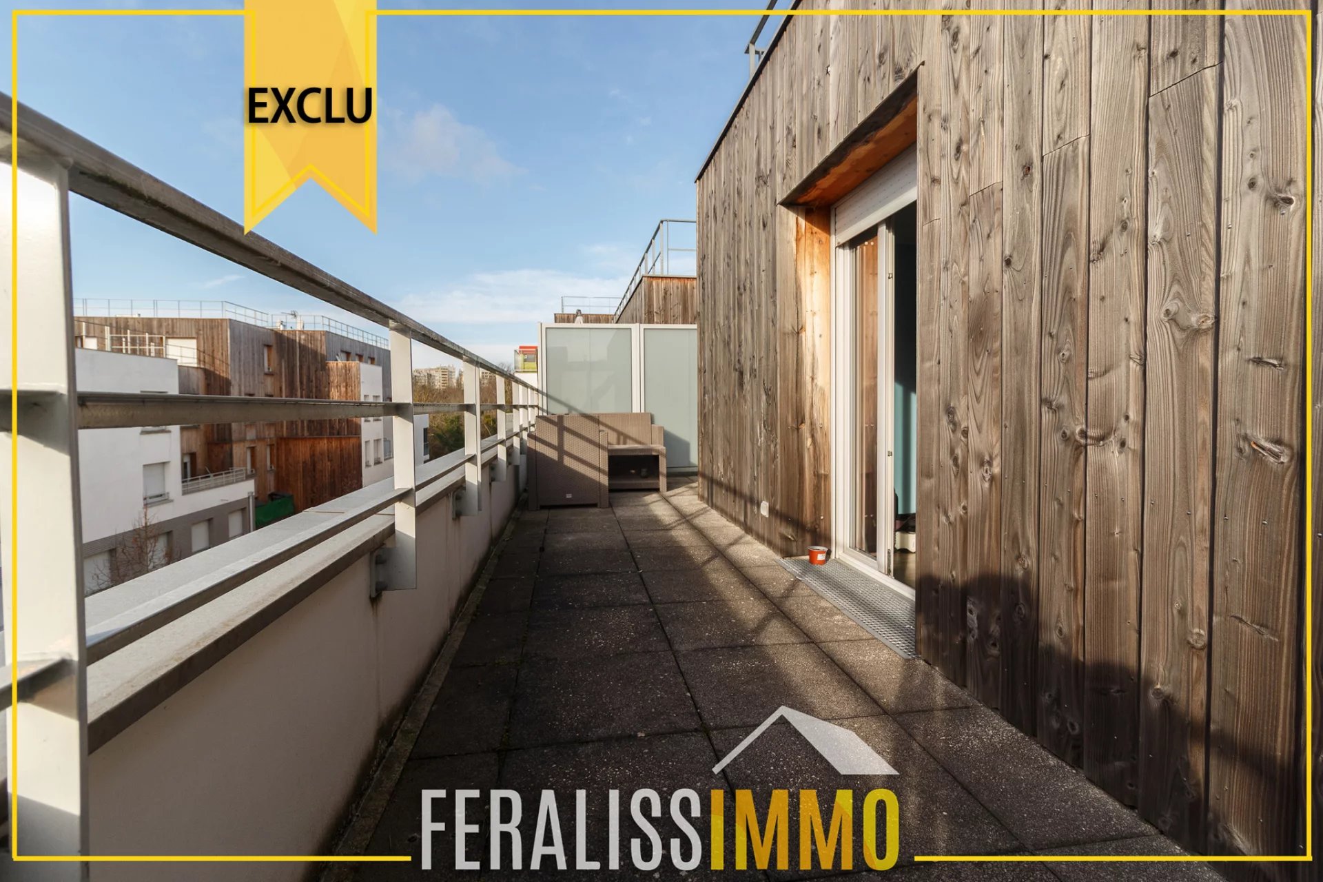 Superbe duplex avec 2 terrasses, dans une résidence récente