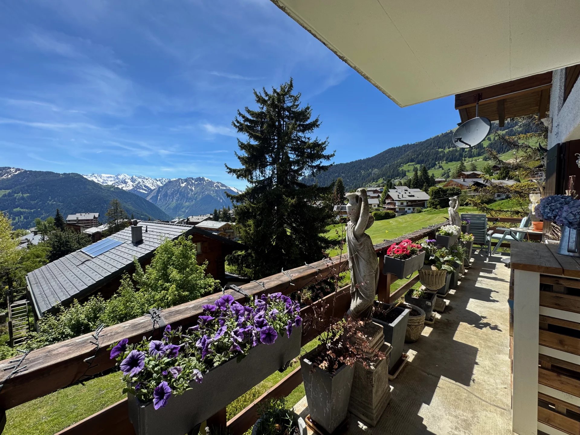 Appartement de 4 pièces avec très belle vue