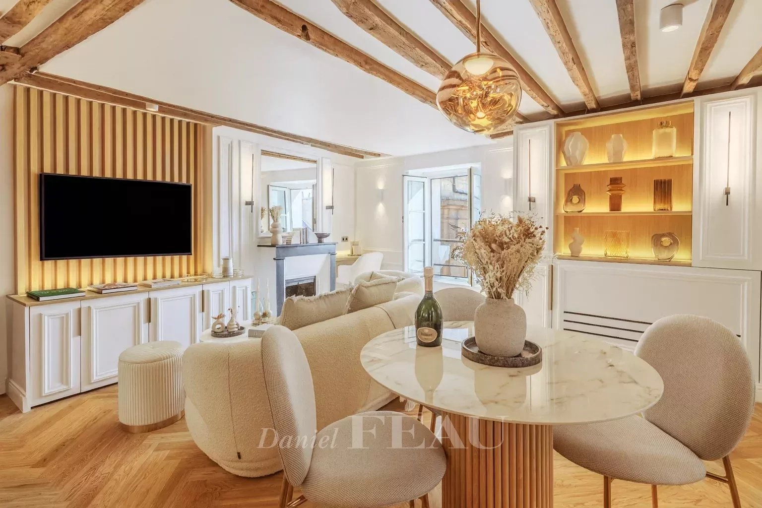 Paris VIe - Place Saint-Sulpice - Jardin du Luxembourg - Vue dégagée