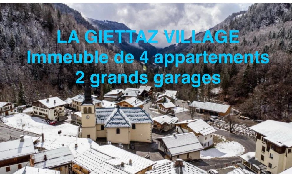 Achat Maison T8 à La Giettaz (73590) - 300m²