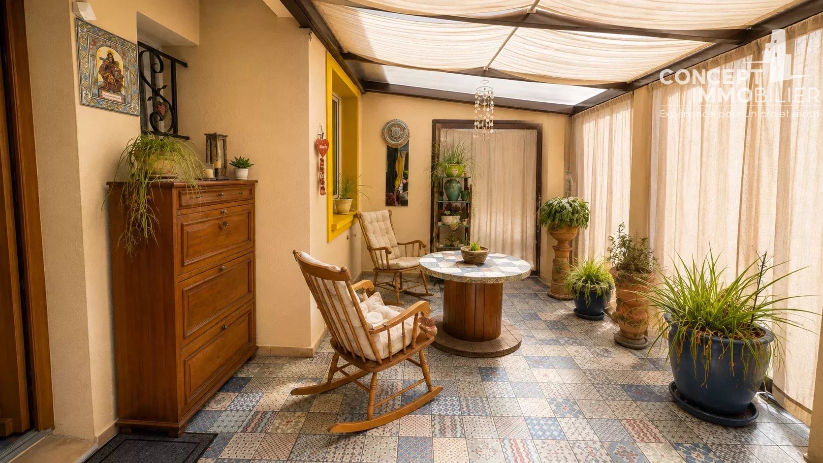 Maison plain pied Florange 3 chambres, garage et jardin