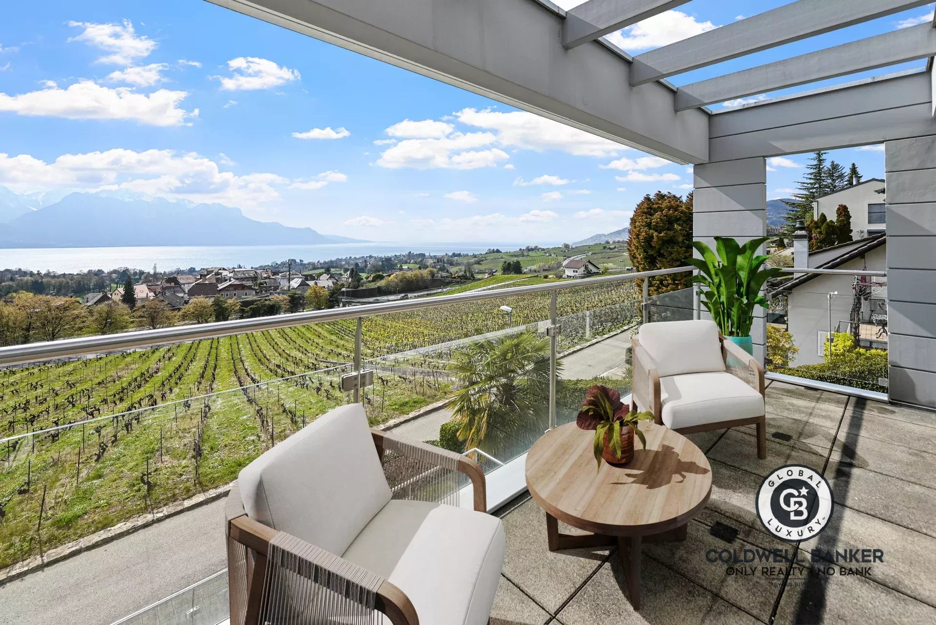 CHAILLY-SUR-MONTREUX - VILLA JUMELÉE D'EXCEPTION 7,5 PIÈCES - VUE LAC ! - Photo 2