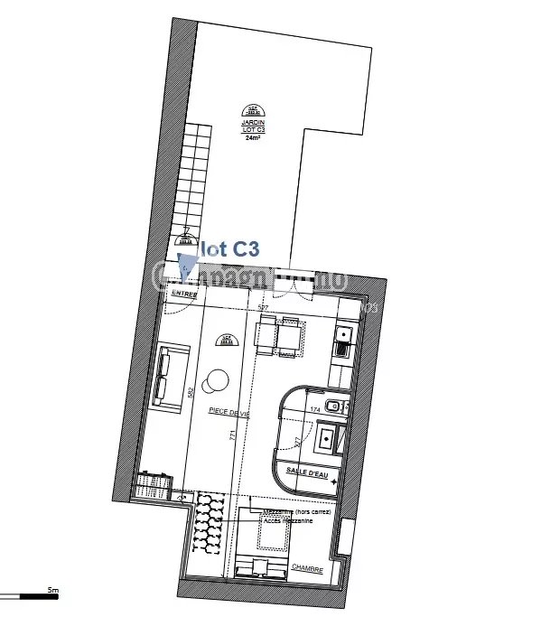 Agence immobilière de 