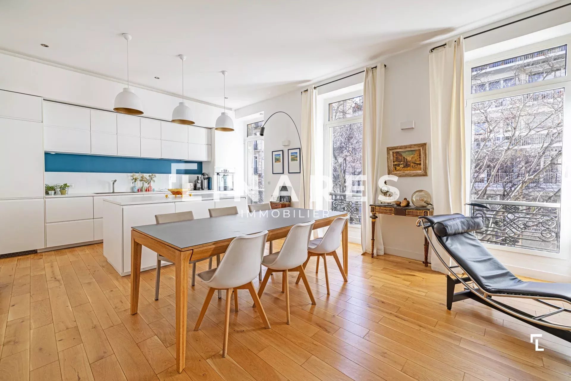 LUMÉA - Appartement T3/4 de 95m² - Cave - 13006 Vauban