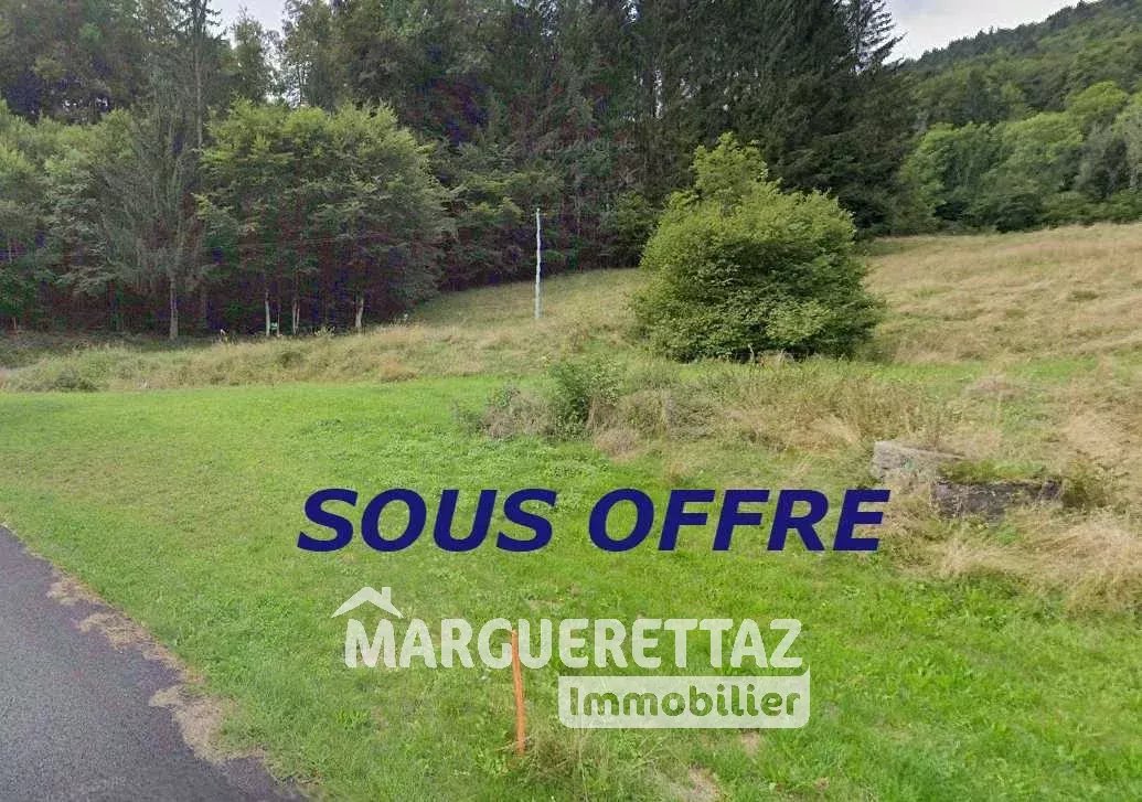 Vente Terrain Mieussy