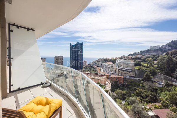Beausoleil - Close to Monaco - Sea view apartment in a recent building — photo 1