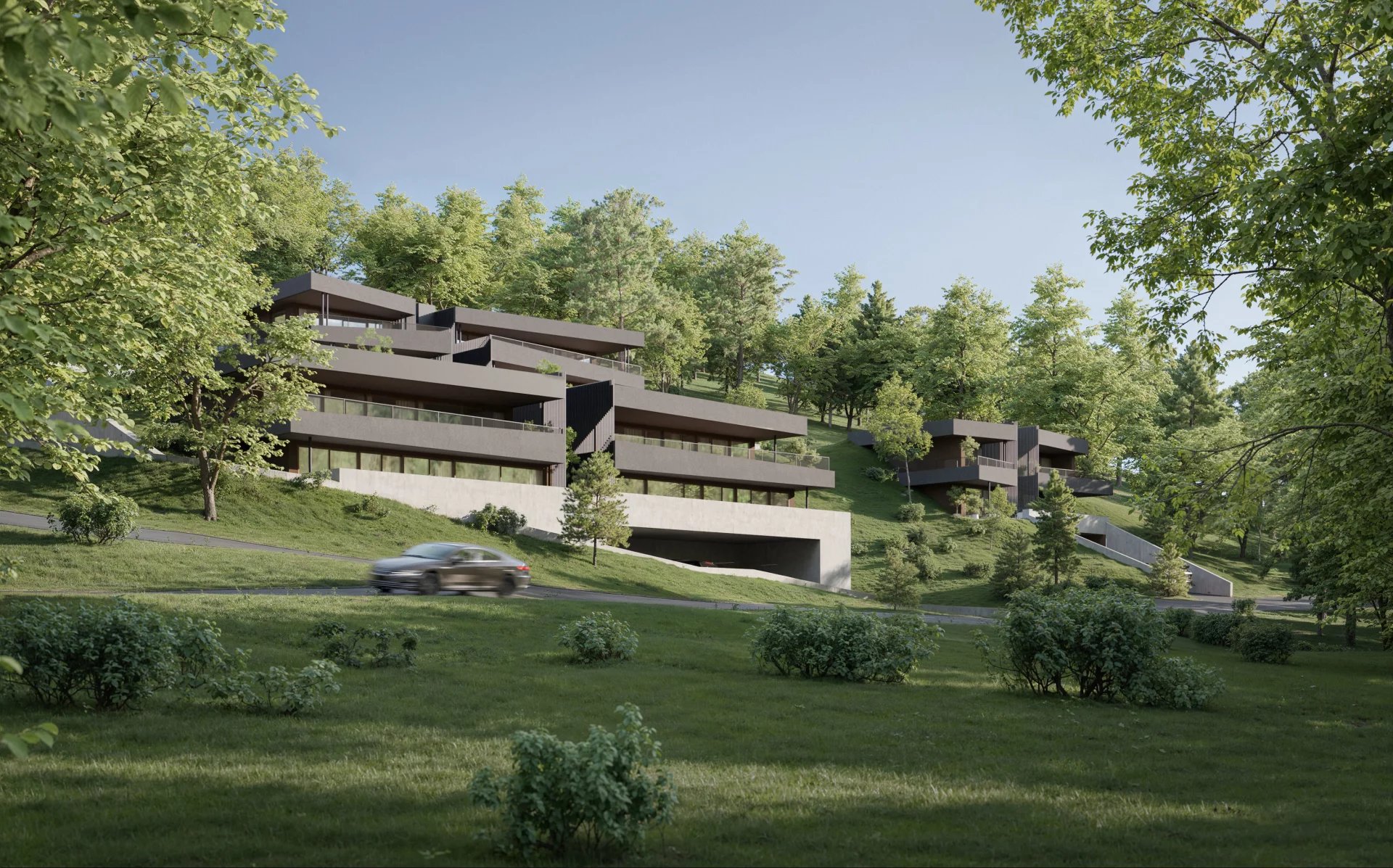 Sublime appartement de 4.5 pièces au rez-de-chaussée avec grande terrasse