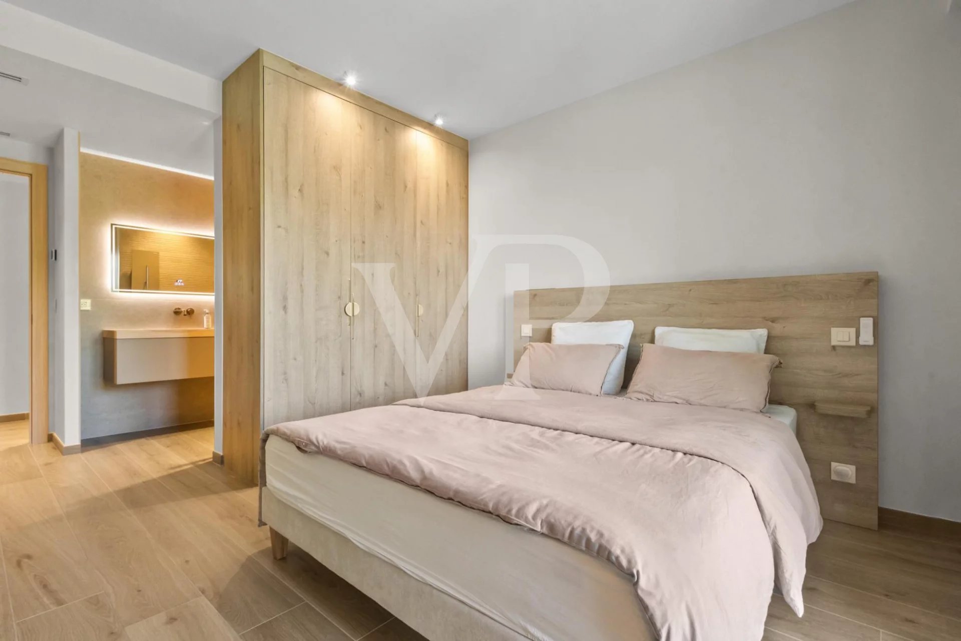 Near Cannes —  Contemporary Elegance with Sea View
