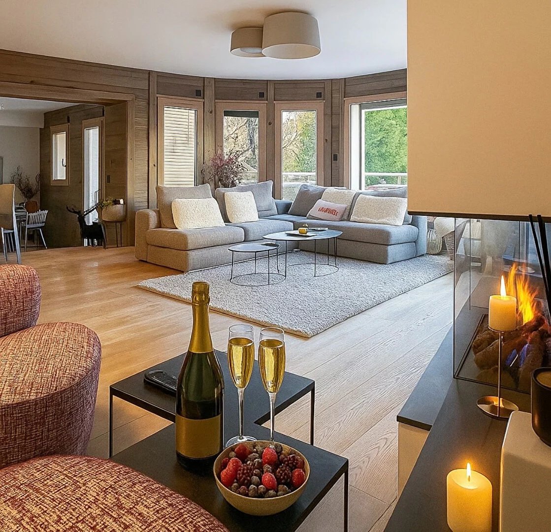 Megève ? Appartement 4 chambres de 126 .54 m² , copropriété intimiste