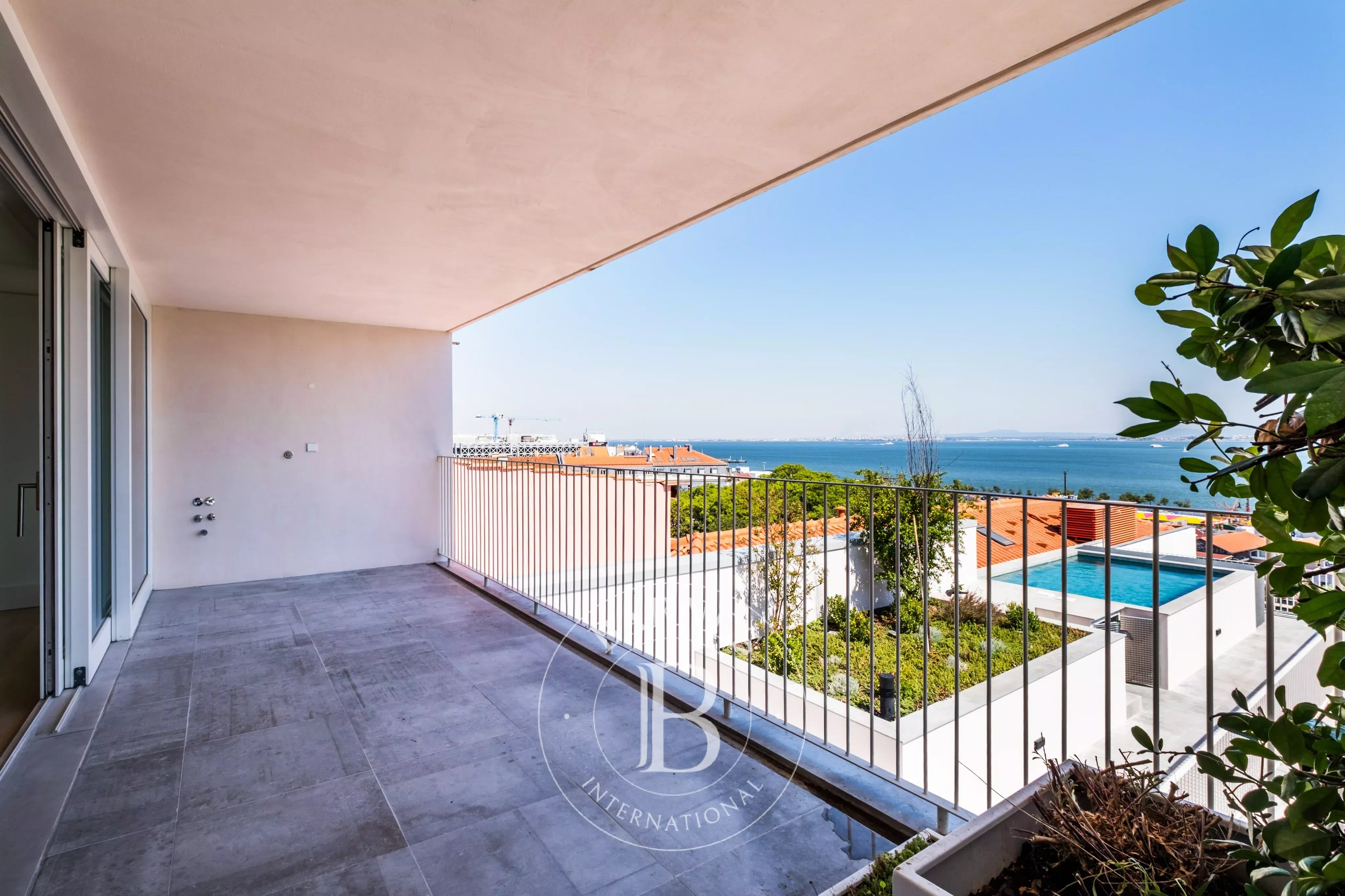 Terrace and view