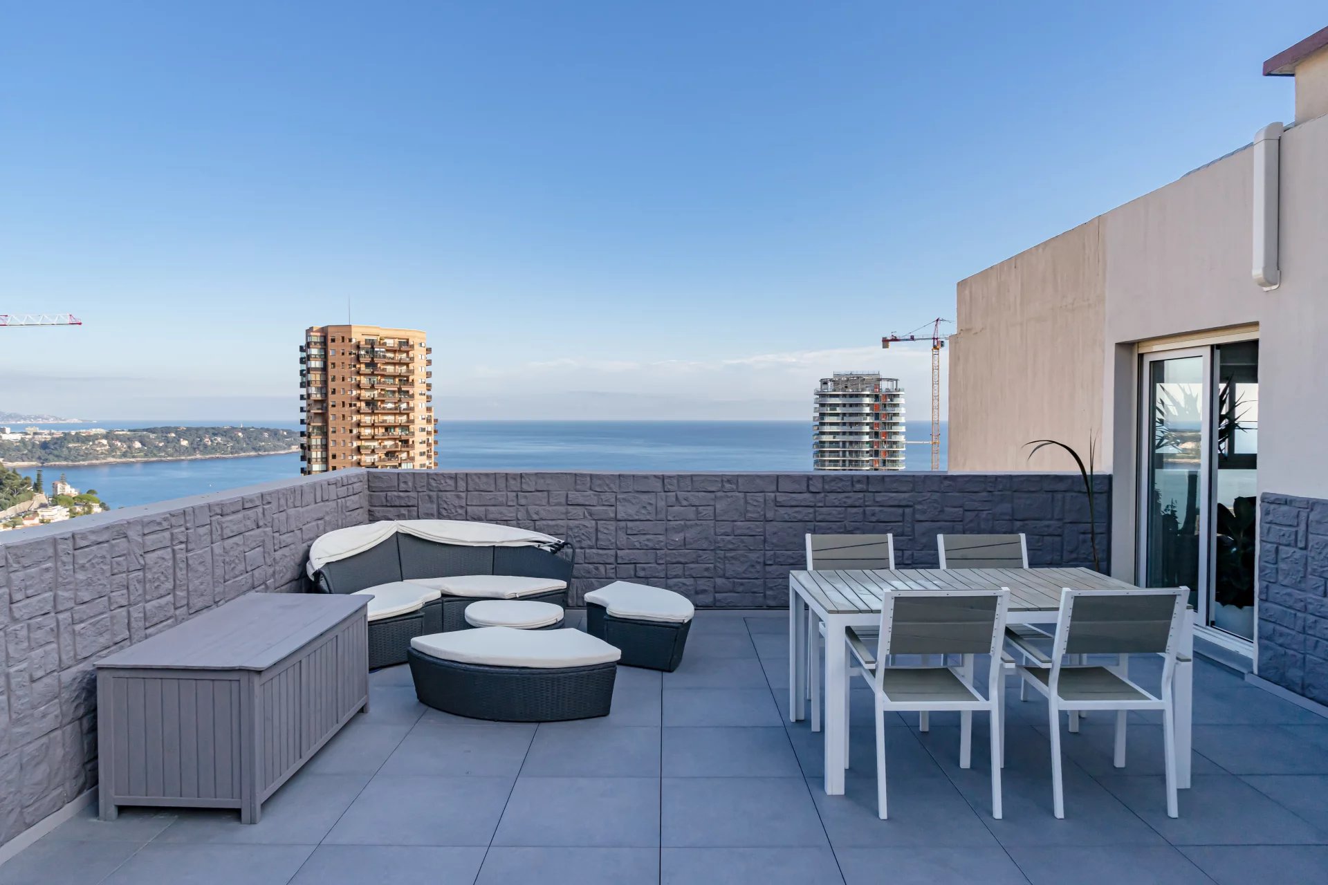 Beausoleil Tenao - Rooftop with Monaco and sea view