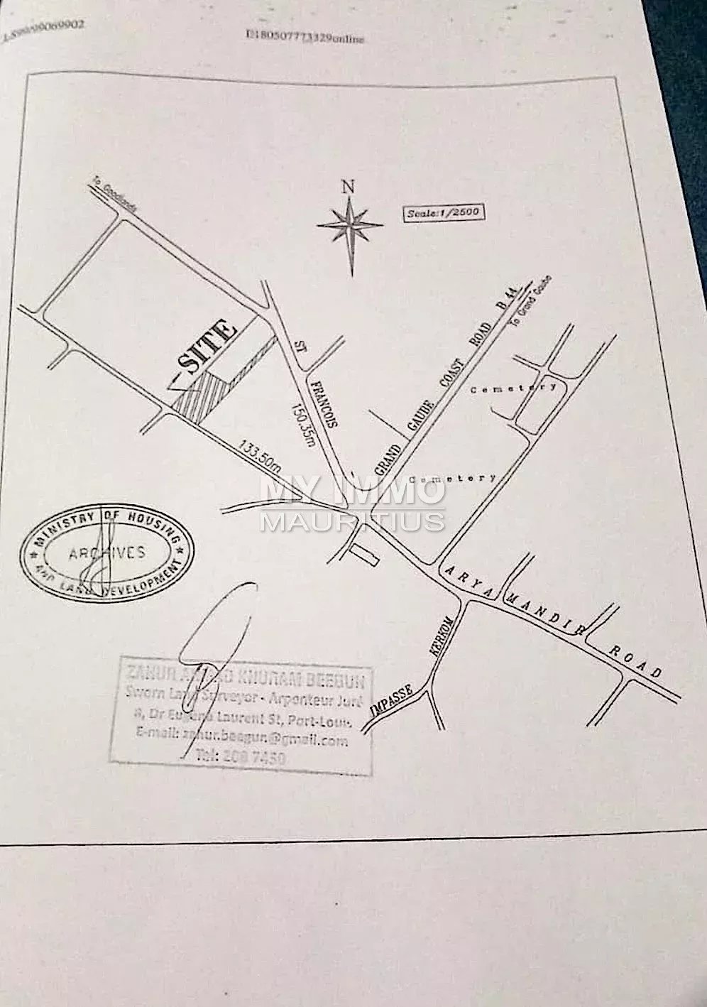 Calodyne terrain résidentiel