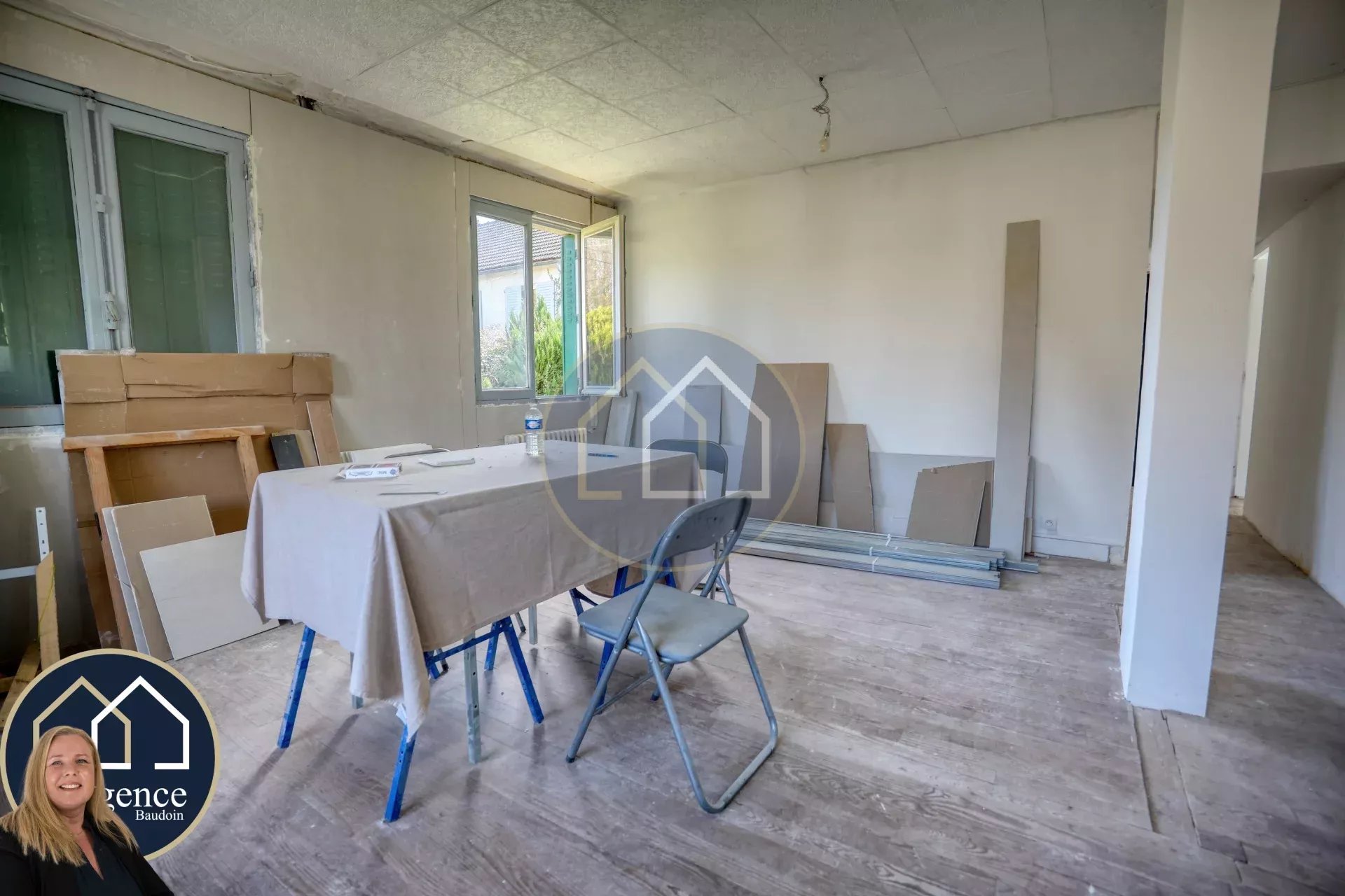 Coup de cœur à 8 minutes de Maintenon – Maison lumineuse 3 chambres avec sous-sol total