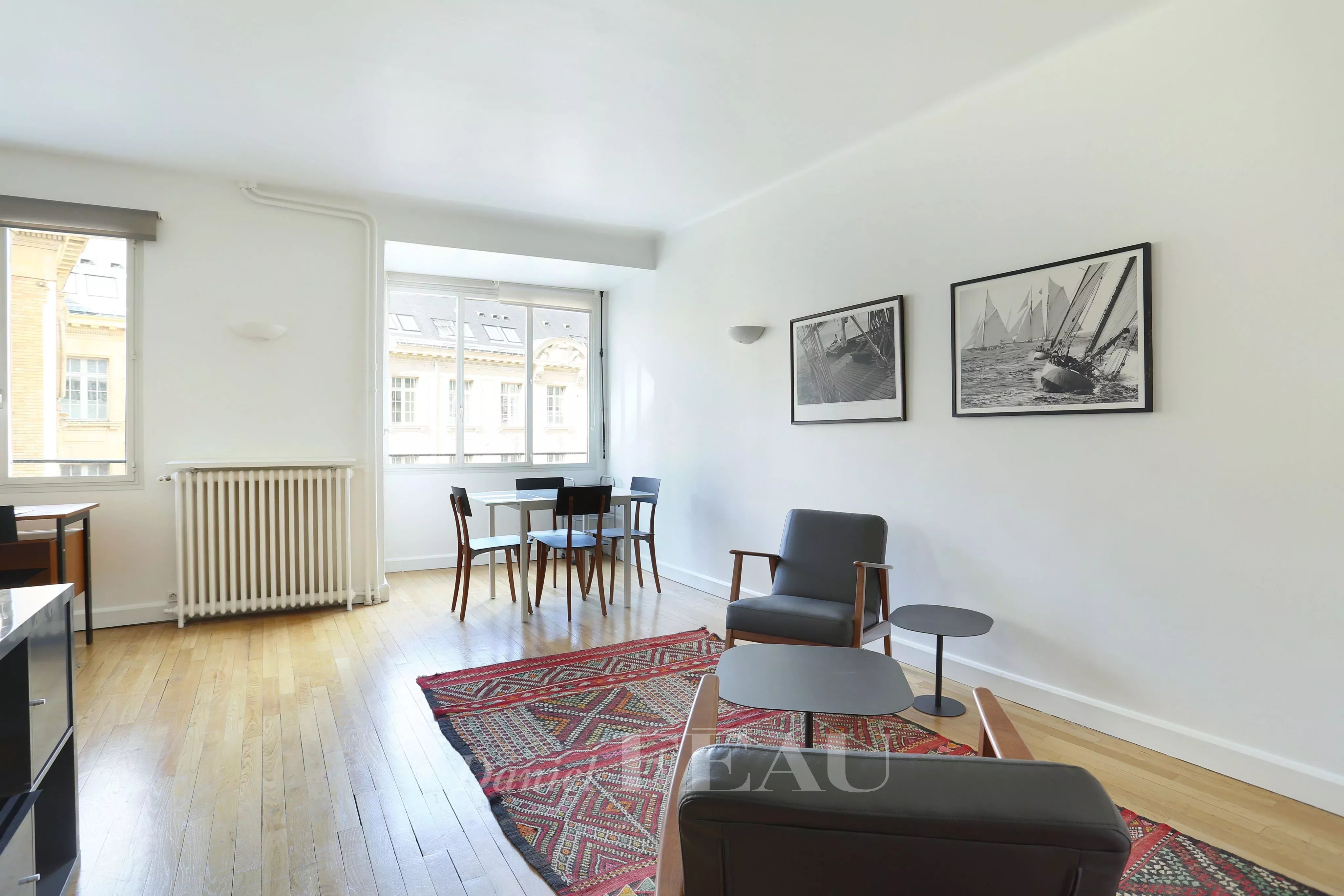 Living-room Natural light Wooden floor