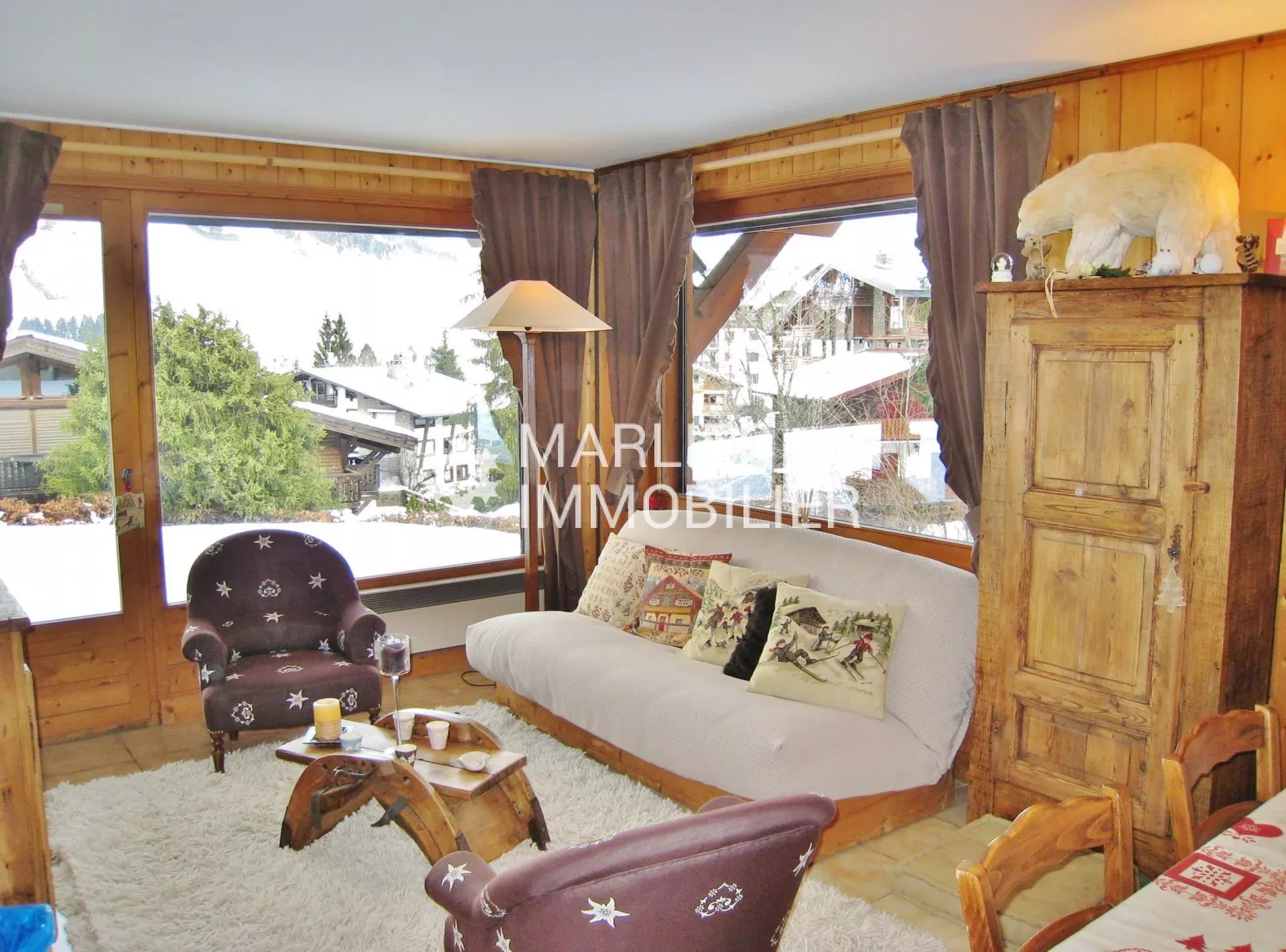 Location saisonnière Appartement Megève