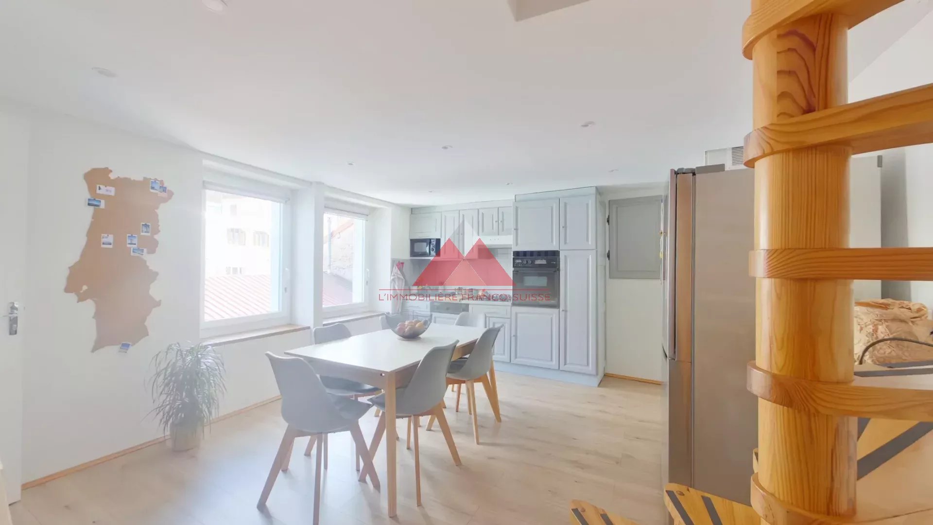 Appartement 5 pièces avec garage