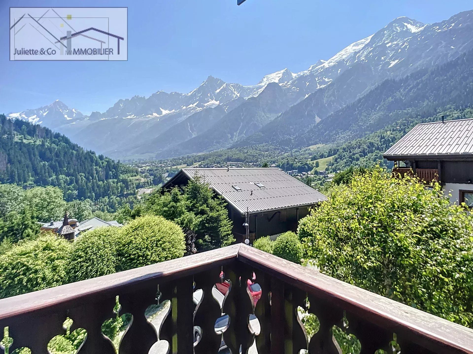 Cosy apartment with splendid view in Les Houches Accommodation in Chamonix