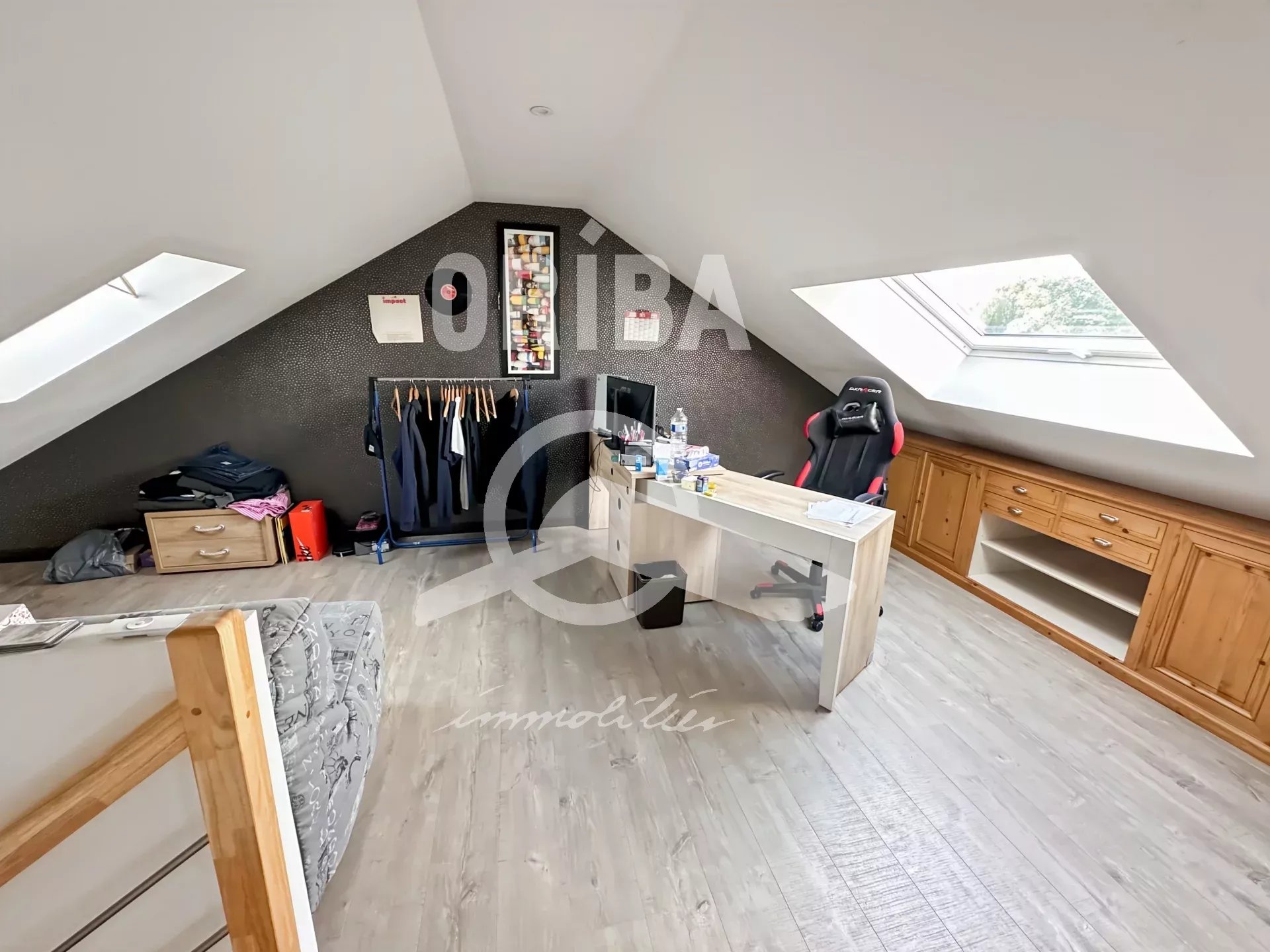 Maison 5 chambres garage jardin