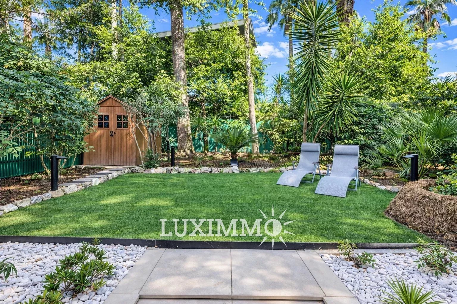 APPARTEMENT 3P - JARDIN DE 200 m²